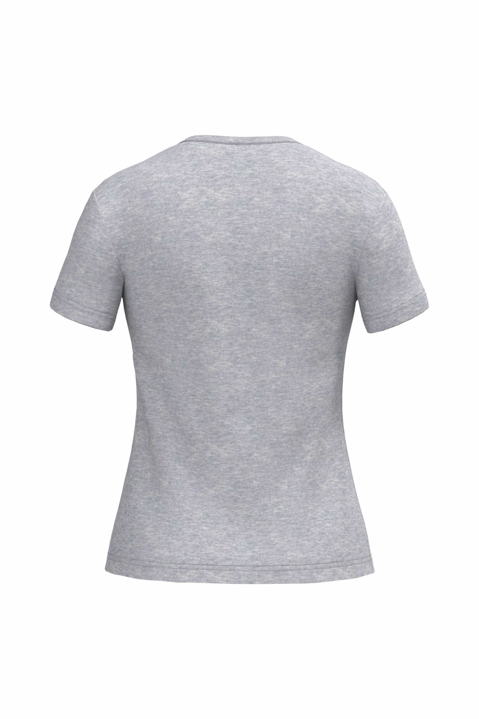 Dames T-shirt V-hals Korte Mouwen