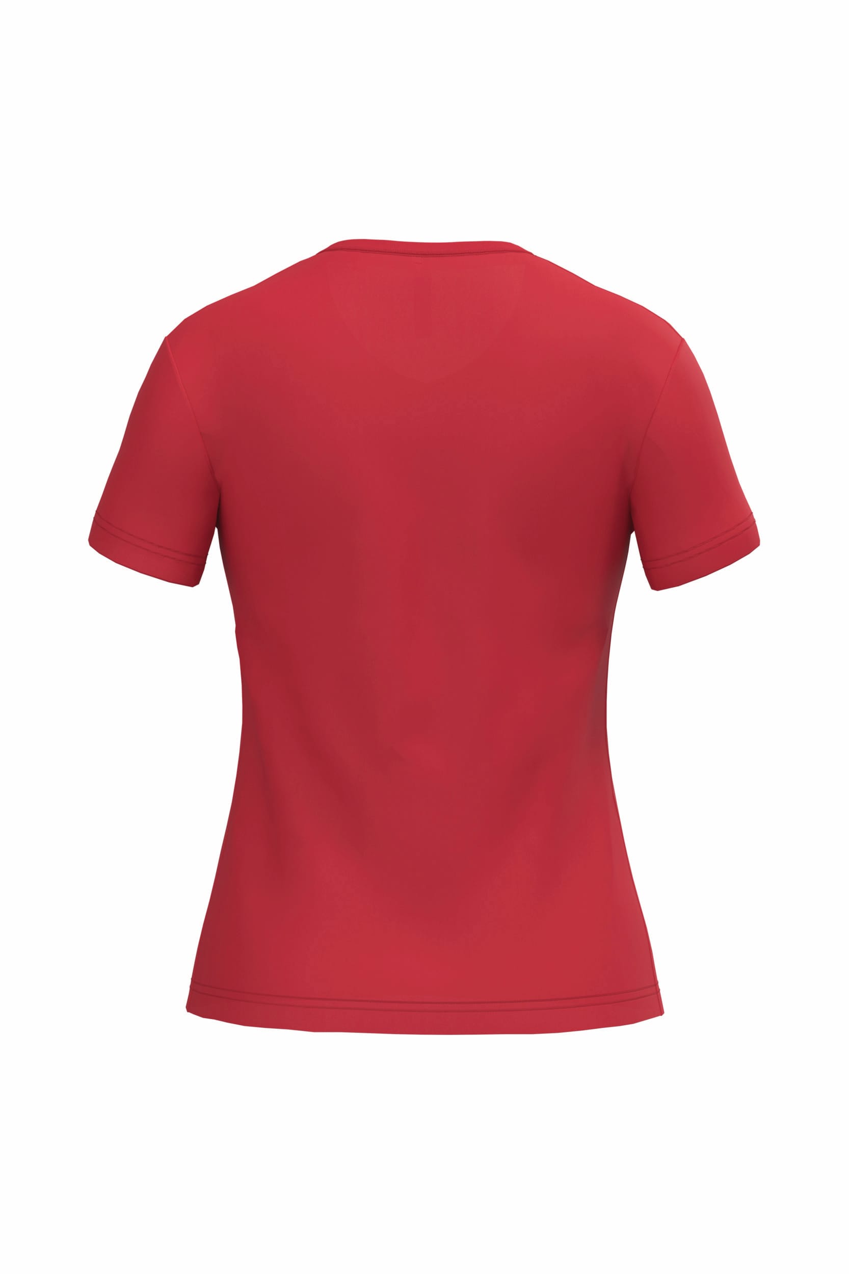 Dames T-shirt V-hals Korte Mouwen