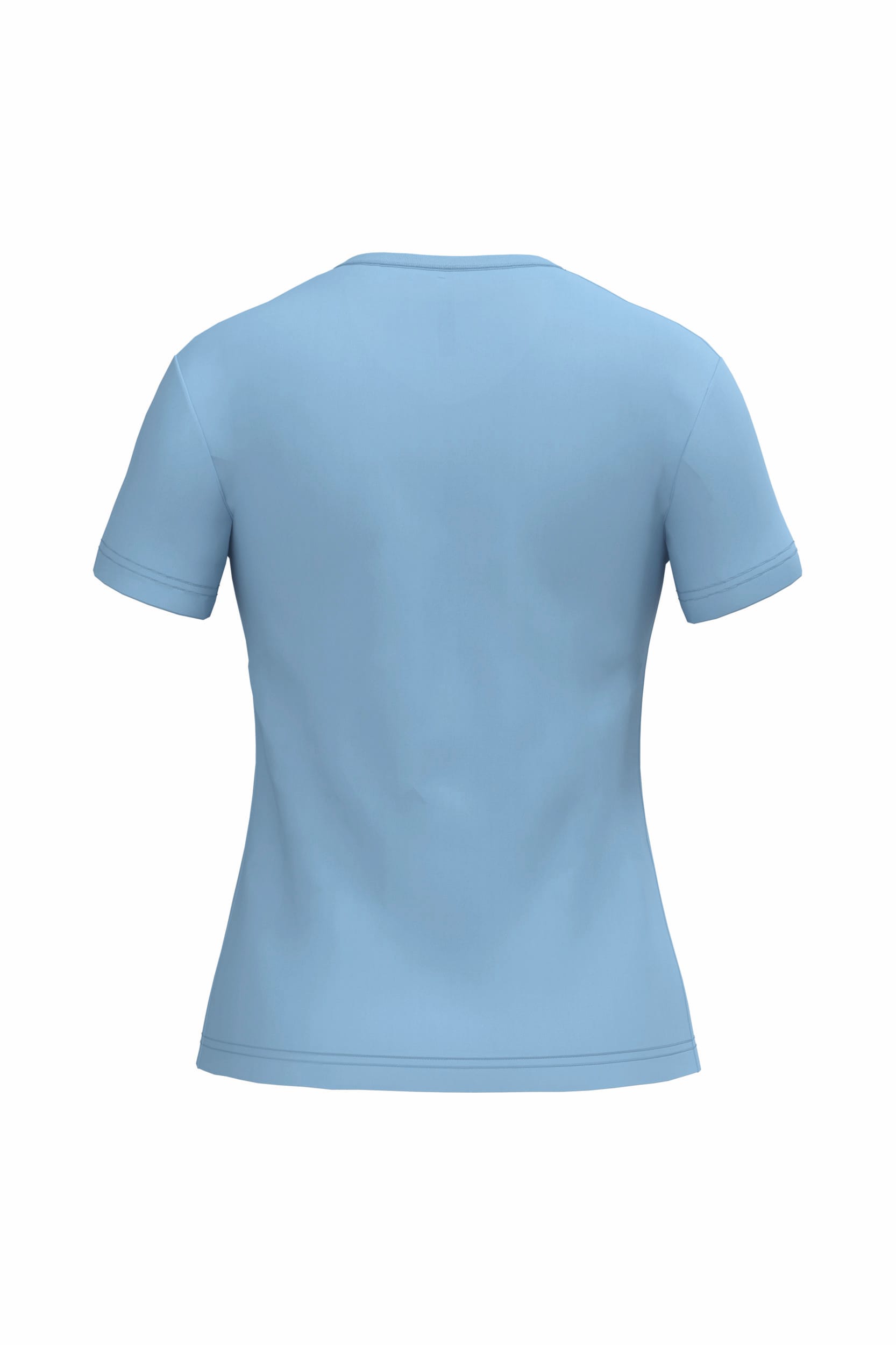 Dames T-shirt V-hals Korte Mouwen