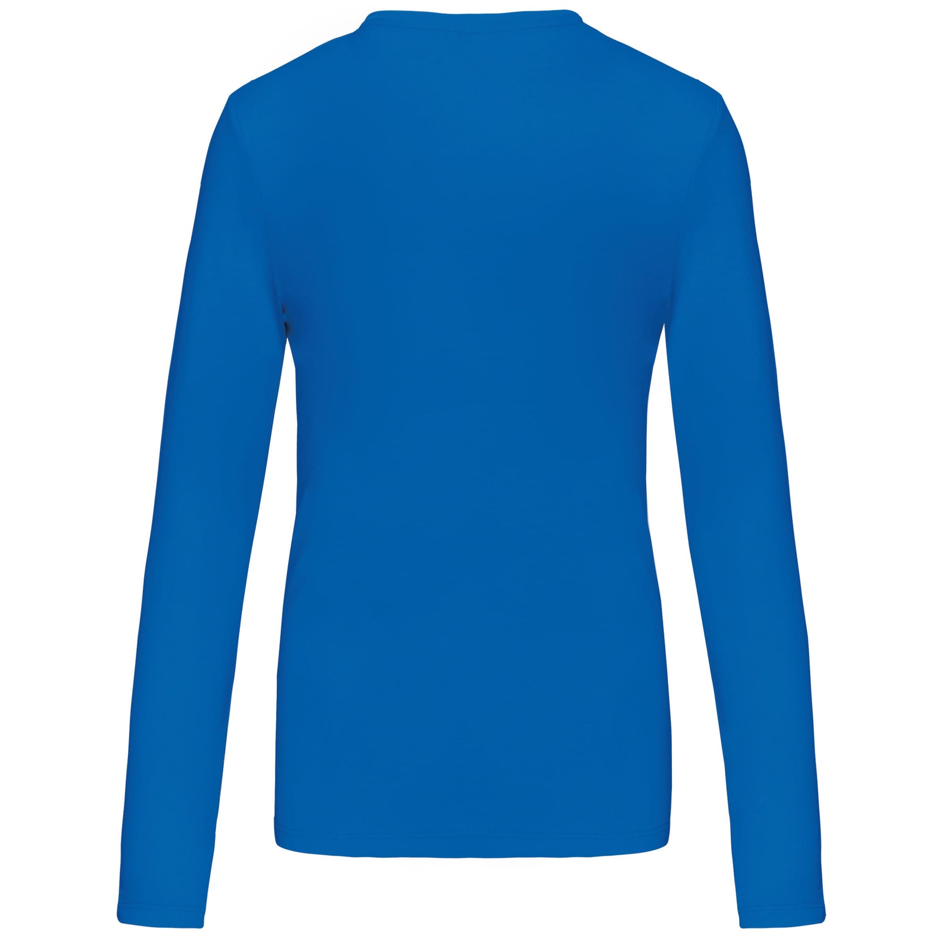 Dames t-shirt V-hals lange mouwen