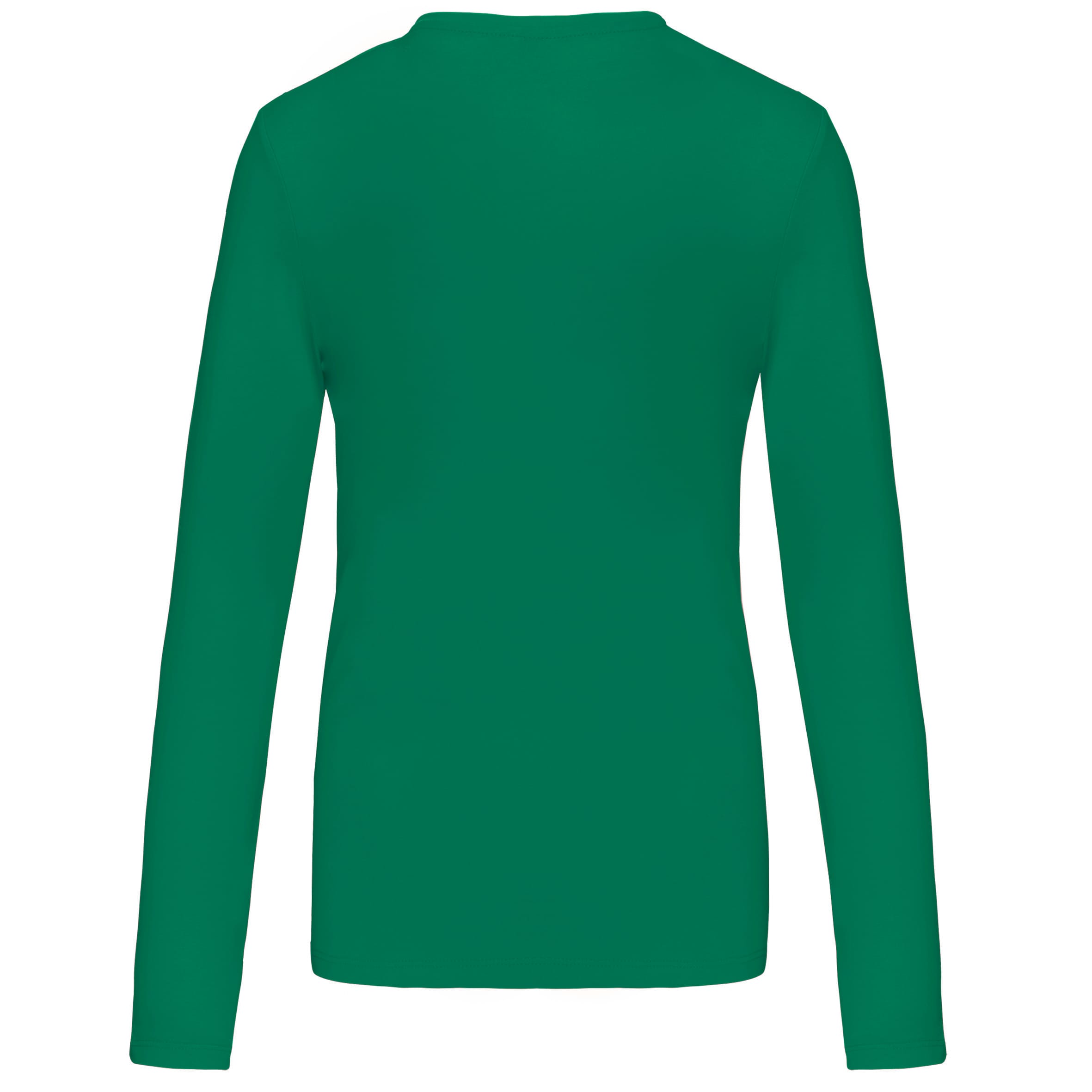 Dames T-shirt ronde hals lange mouwen