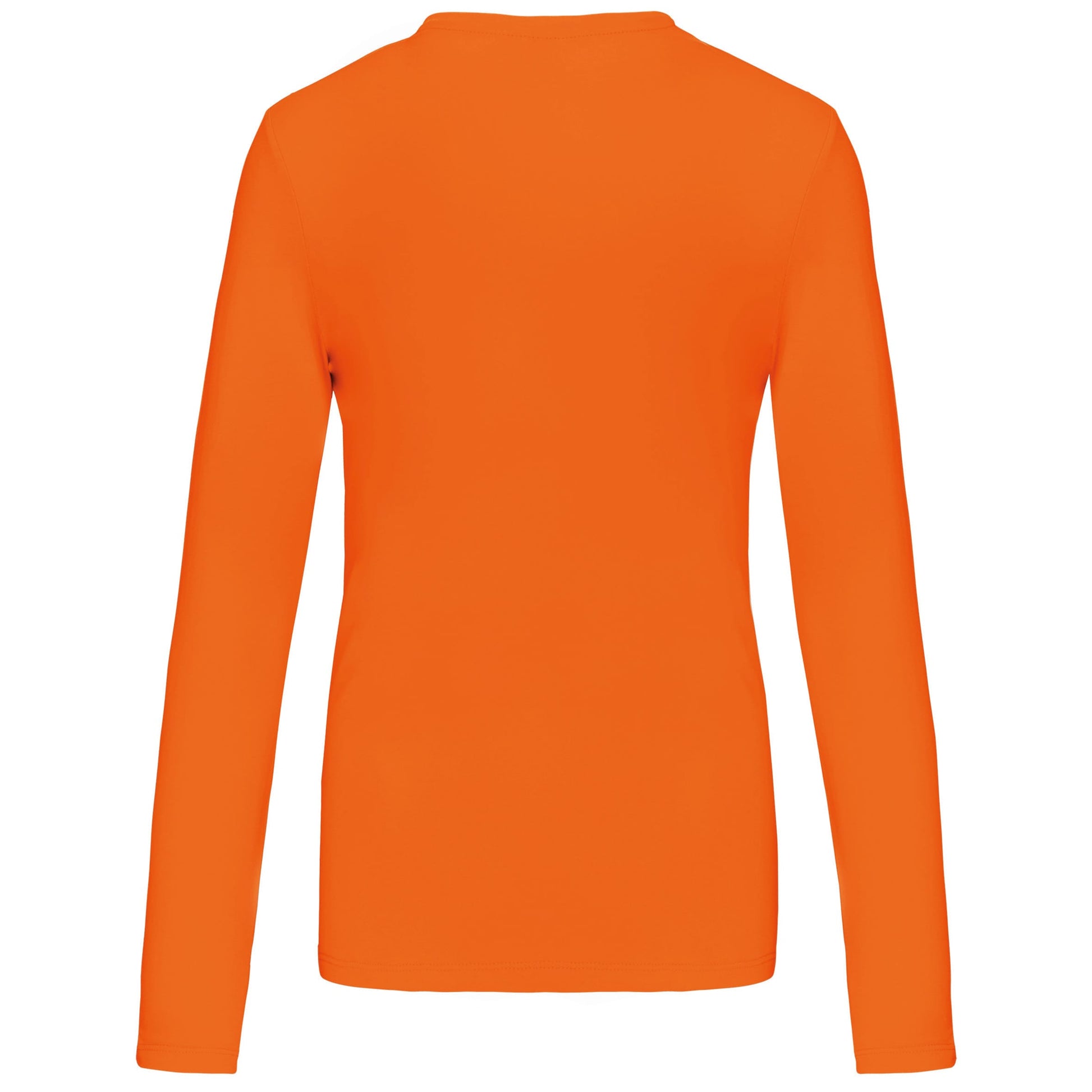 Dames T-shirt ronde hals lange mouwen