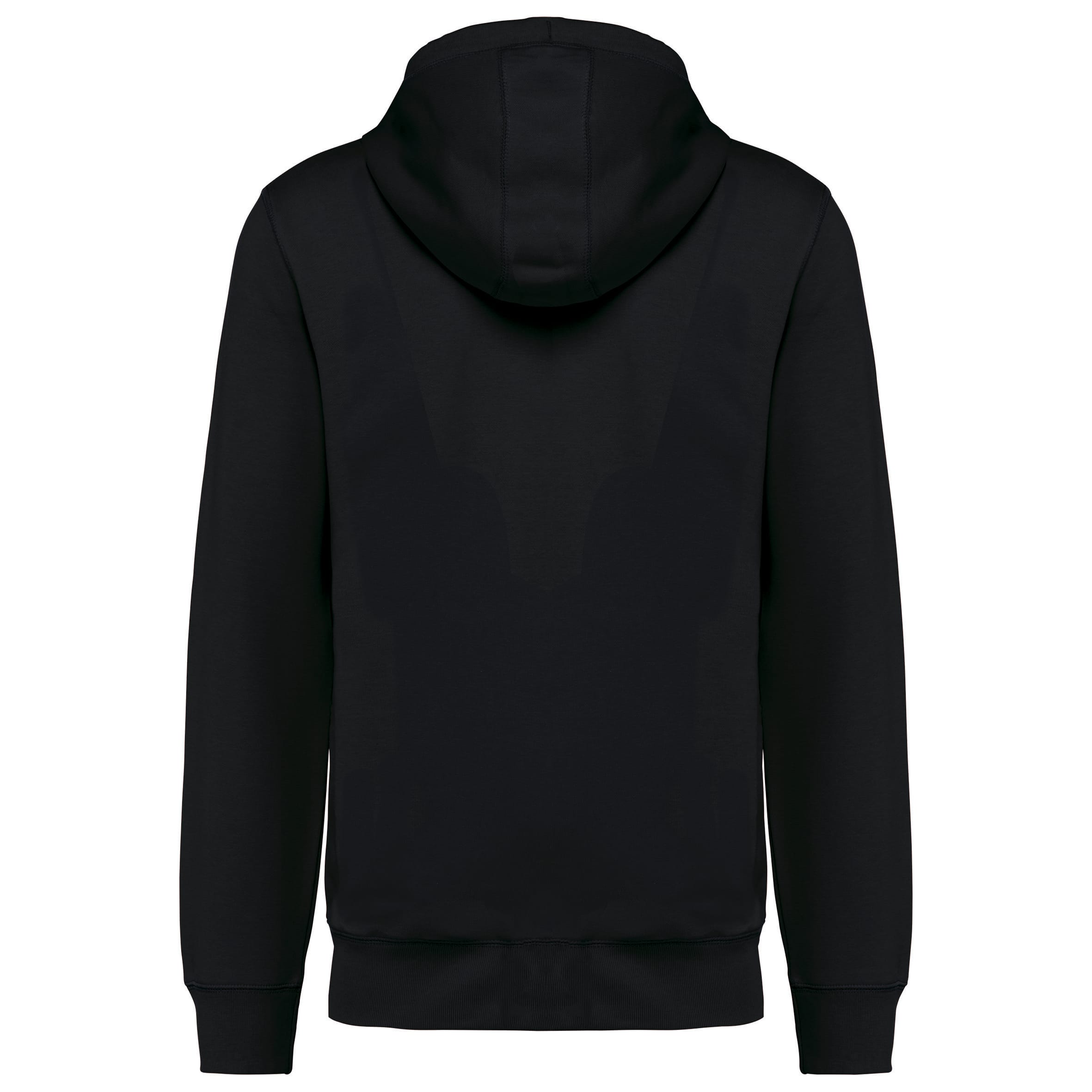 Ecologische uniseks sweatvest met capuchon