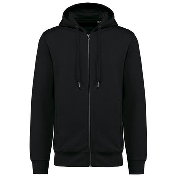 Ecologische uniseks sweatvest met capuchon