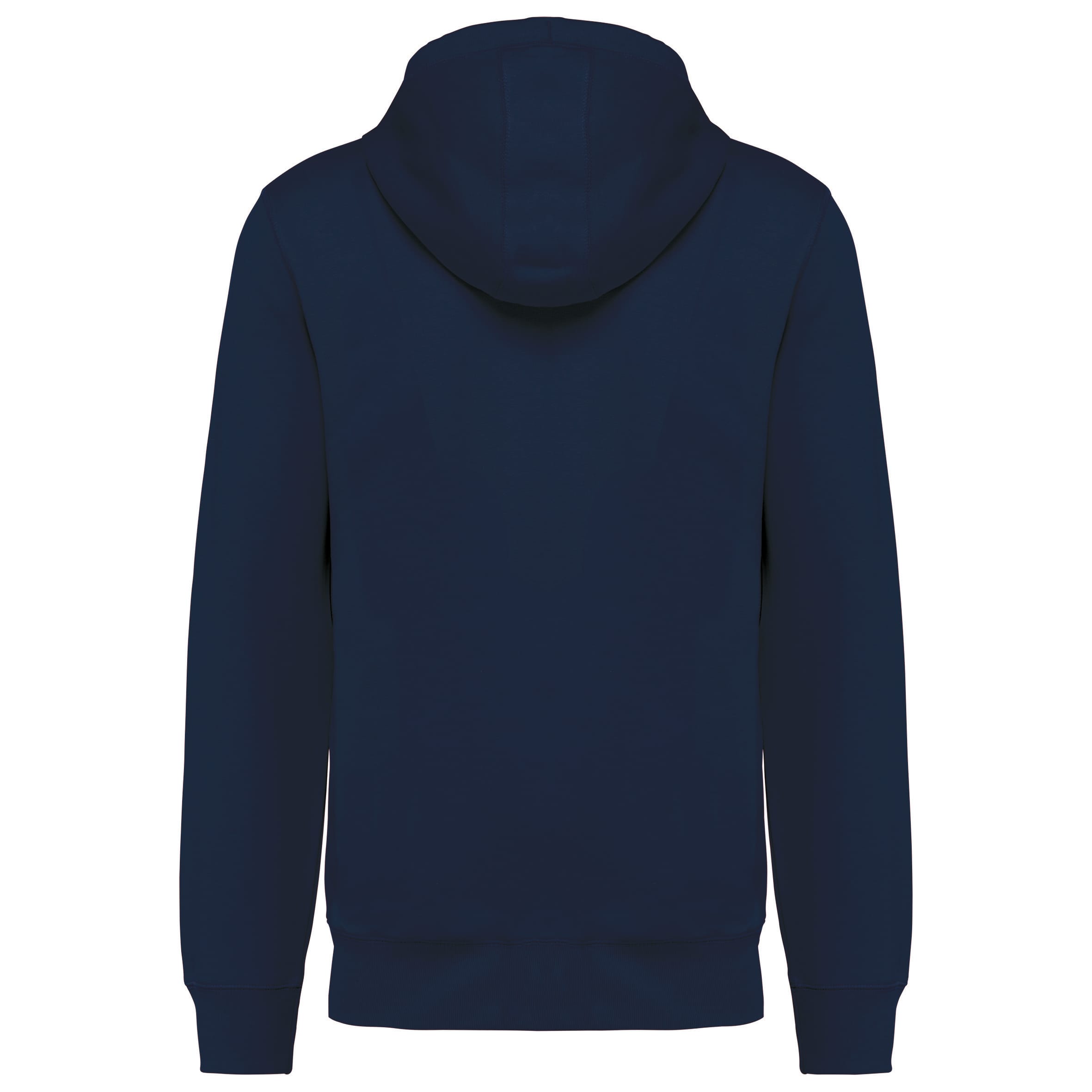 Ecologische uniseks sweatvest met capuchon