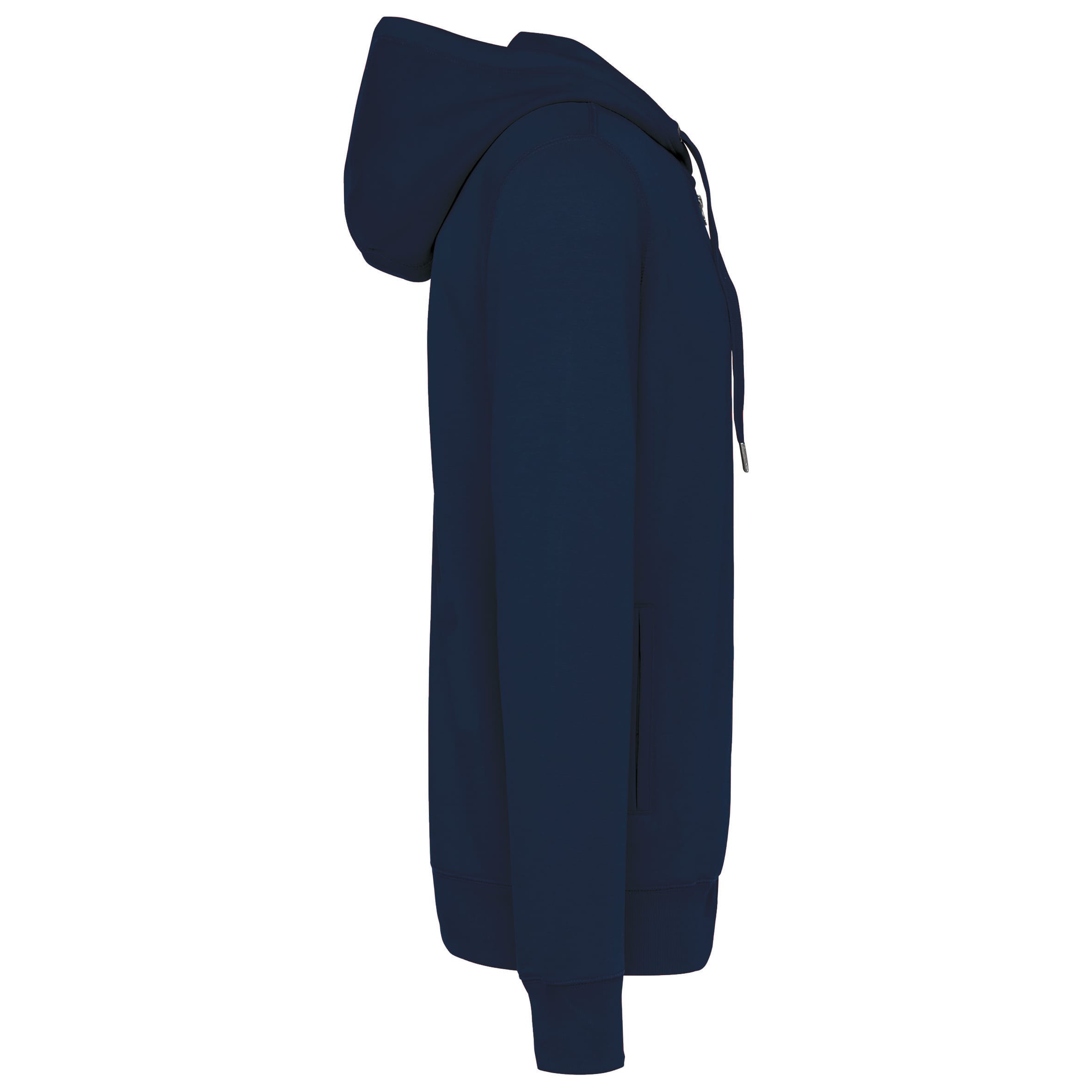 Ecologische uniseks sweatvest met capuchon