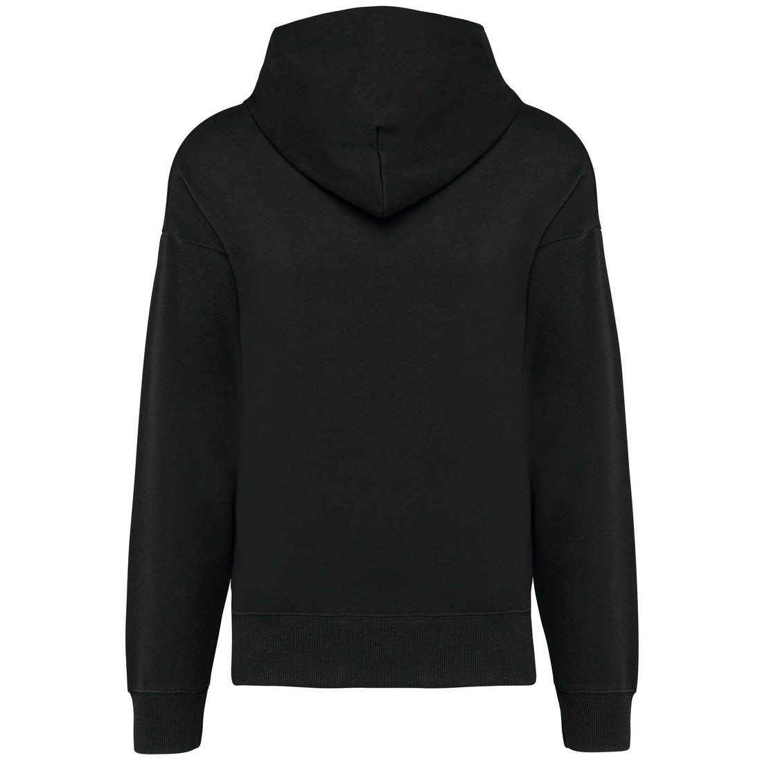 Oversized fleece sweater met capuchon