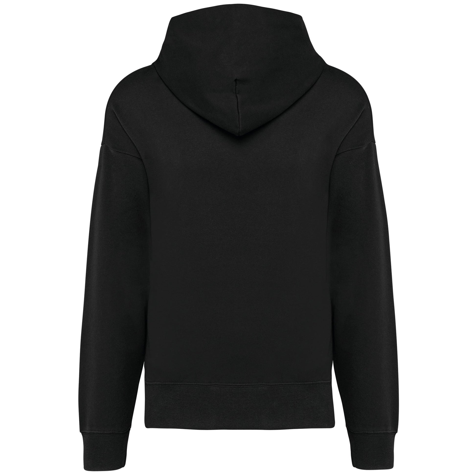 Oversized fleece sweater met capuchon
