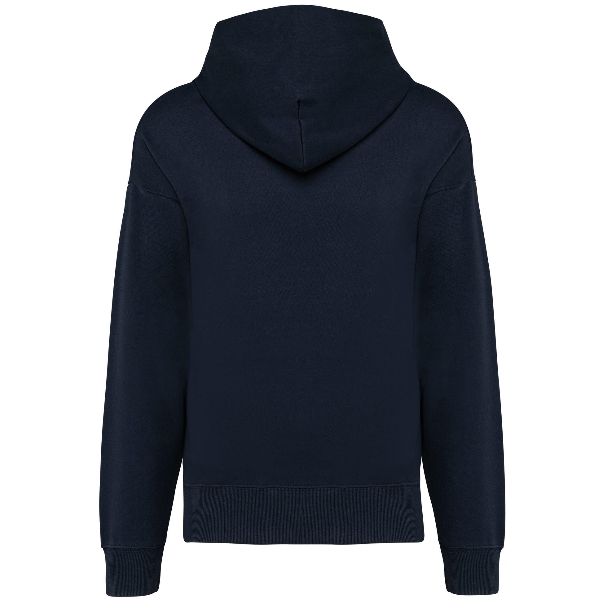 Oversized fleece sweater met capuchon