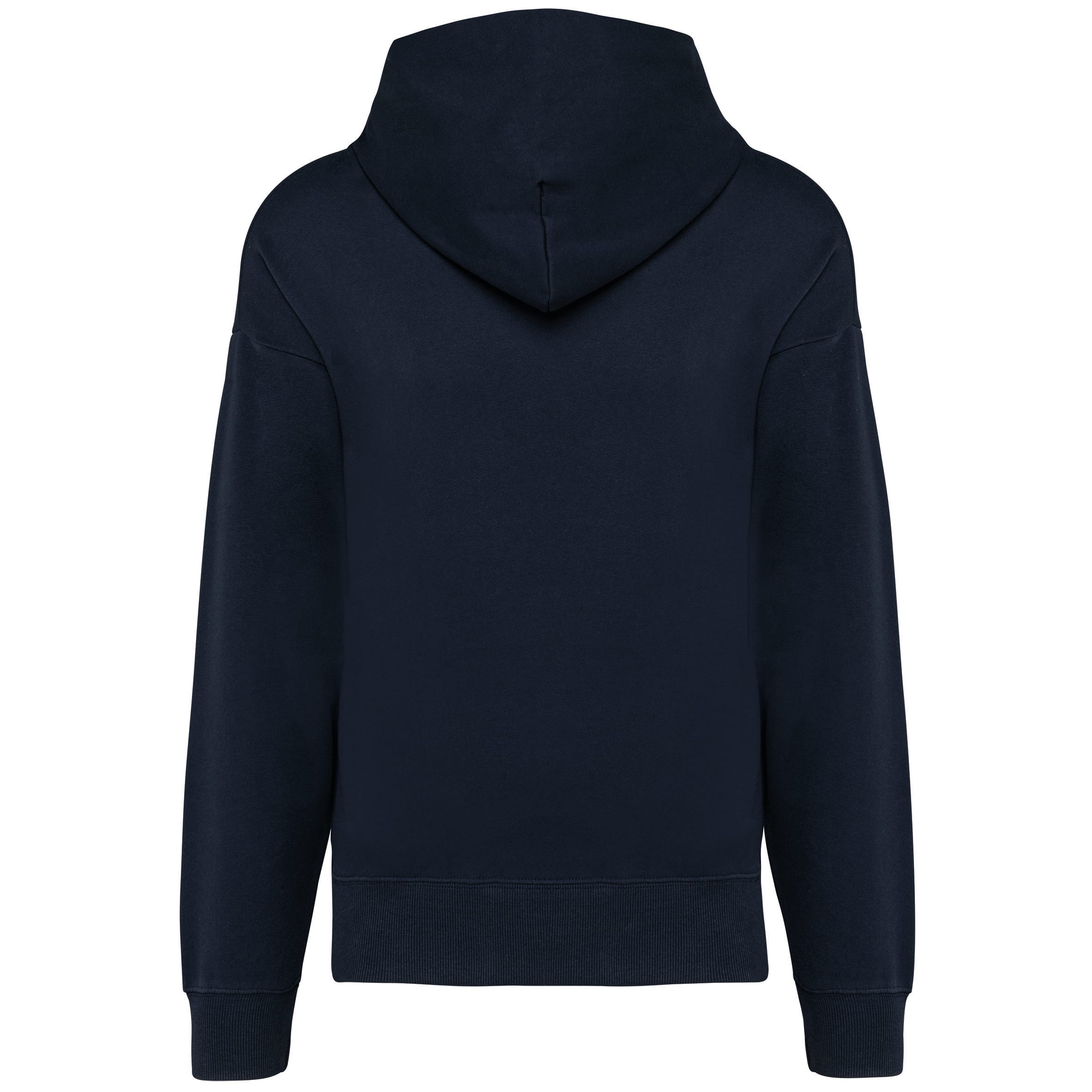 Oversized fleece sweater met capuchon