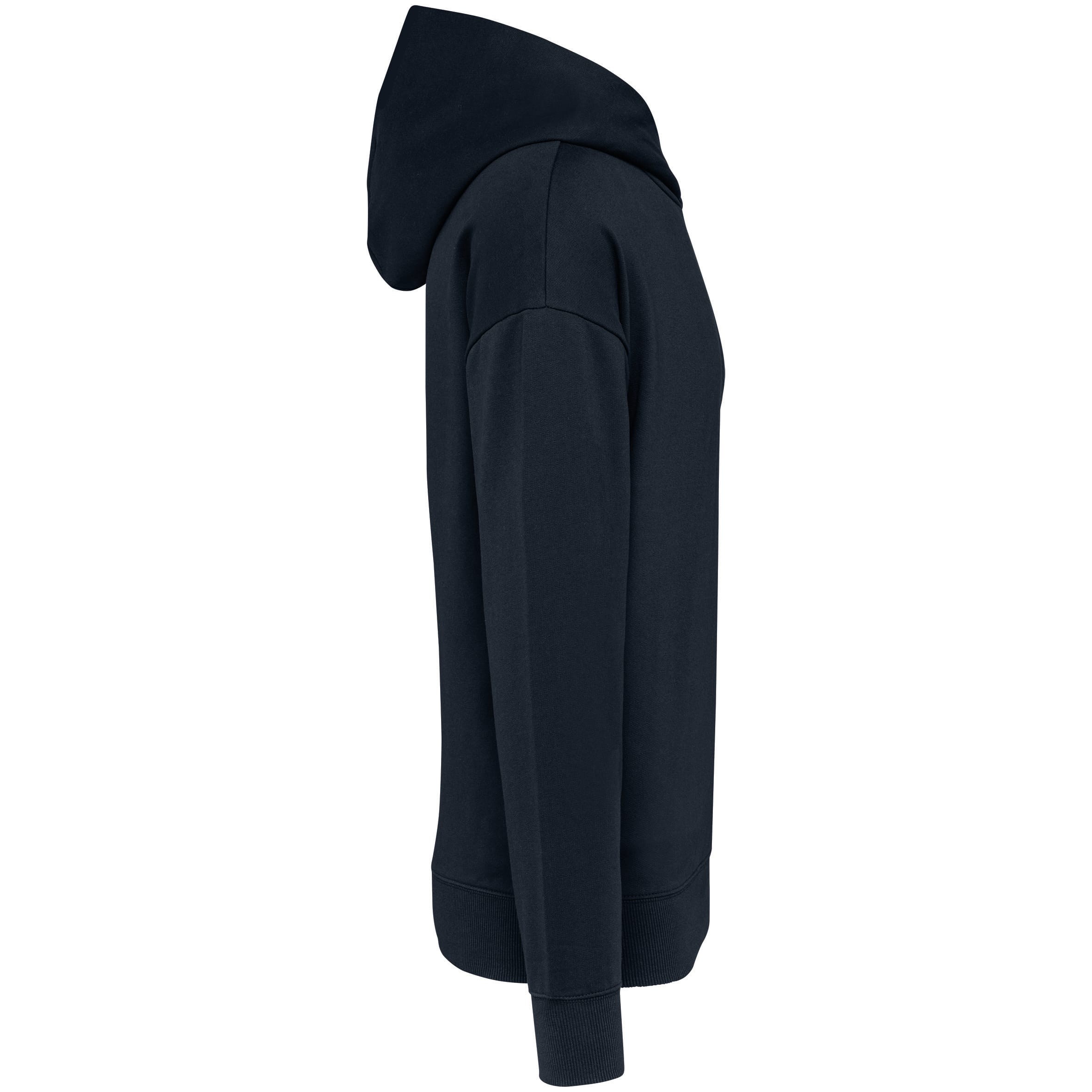 Oversized fleece sweater met capuchon