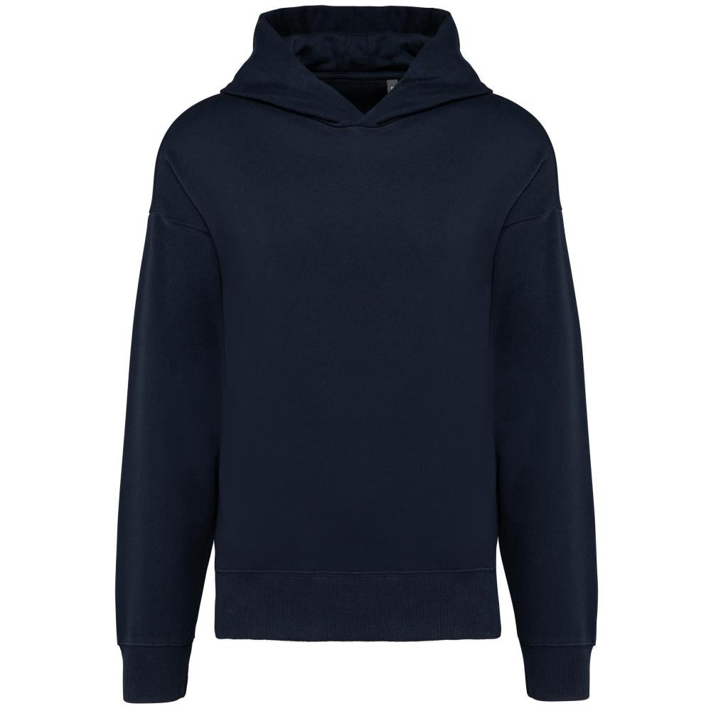 Oversized fleece sweater met capuchon
