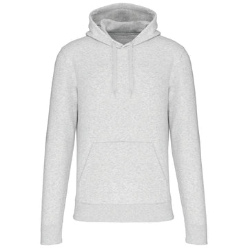 Ecologische herensweater met capuchon