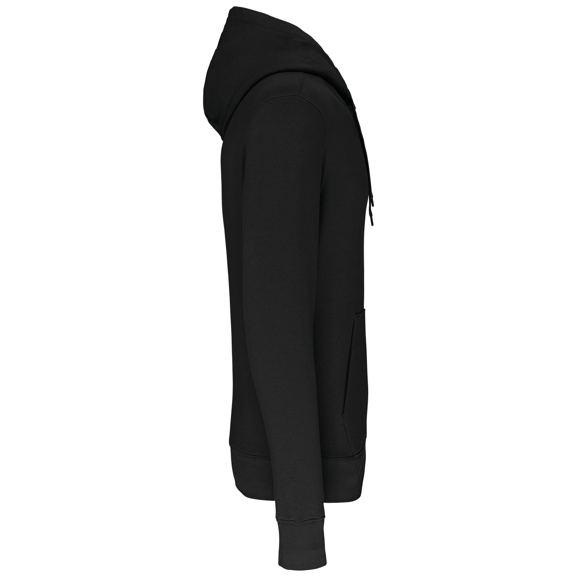 Ecologische herensweater met capuchon