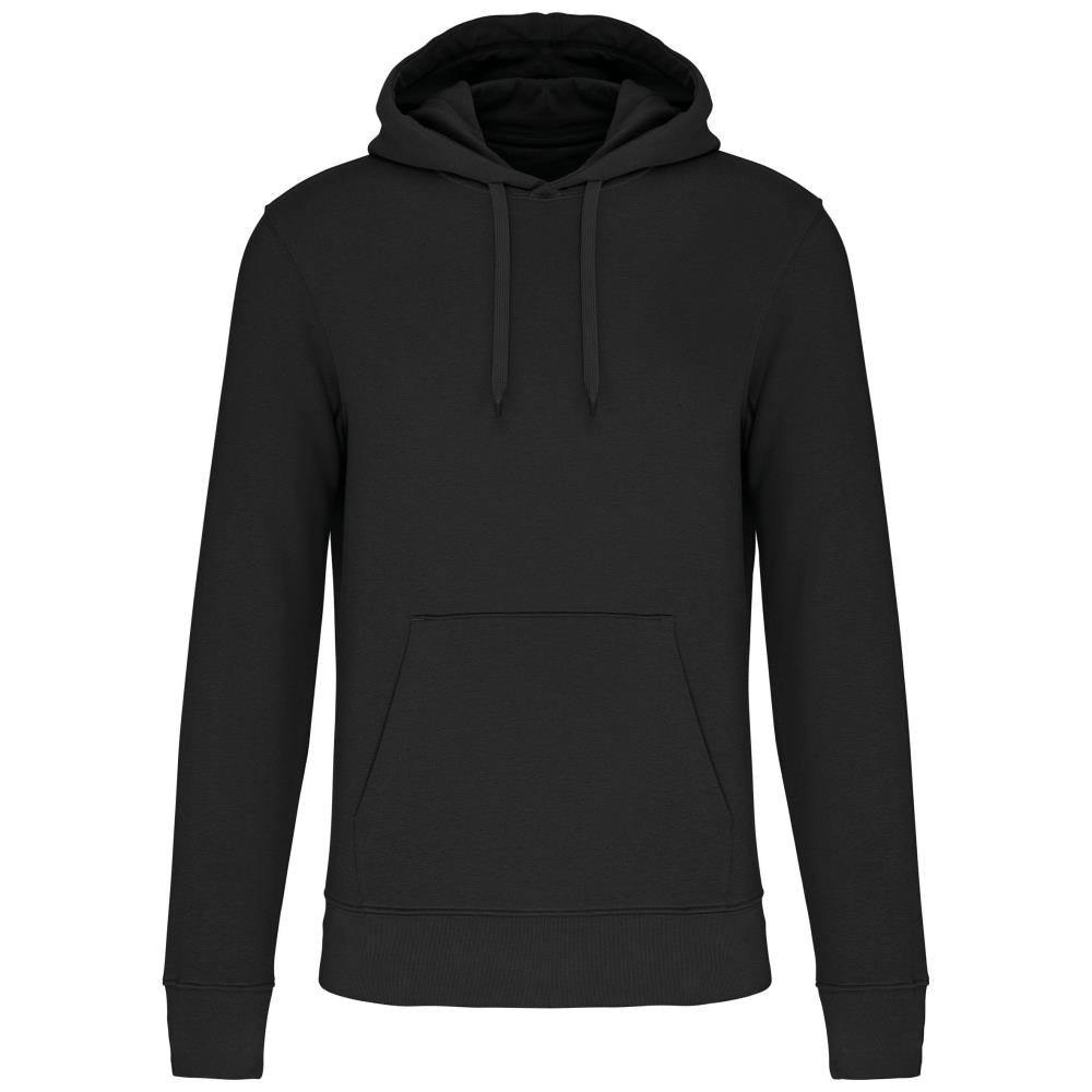 Ecologische herensweater met capuchon