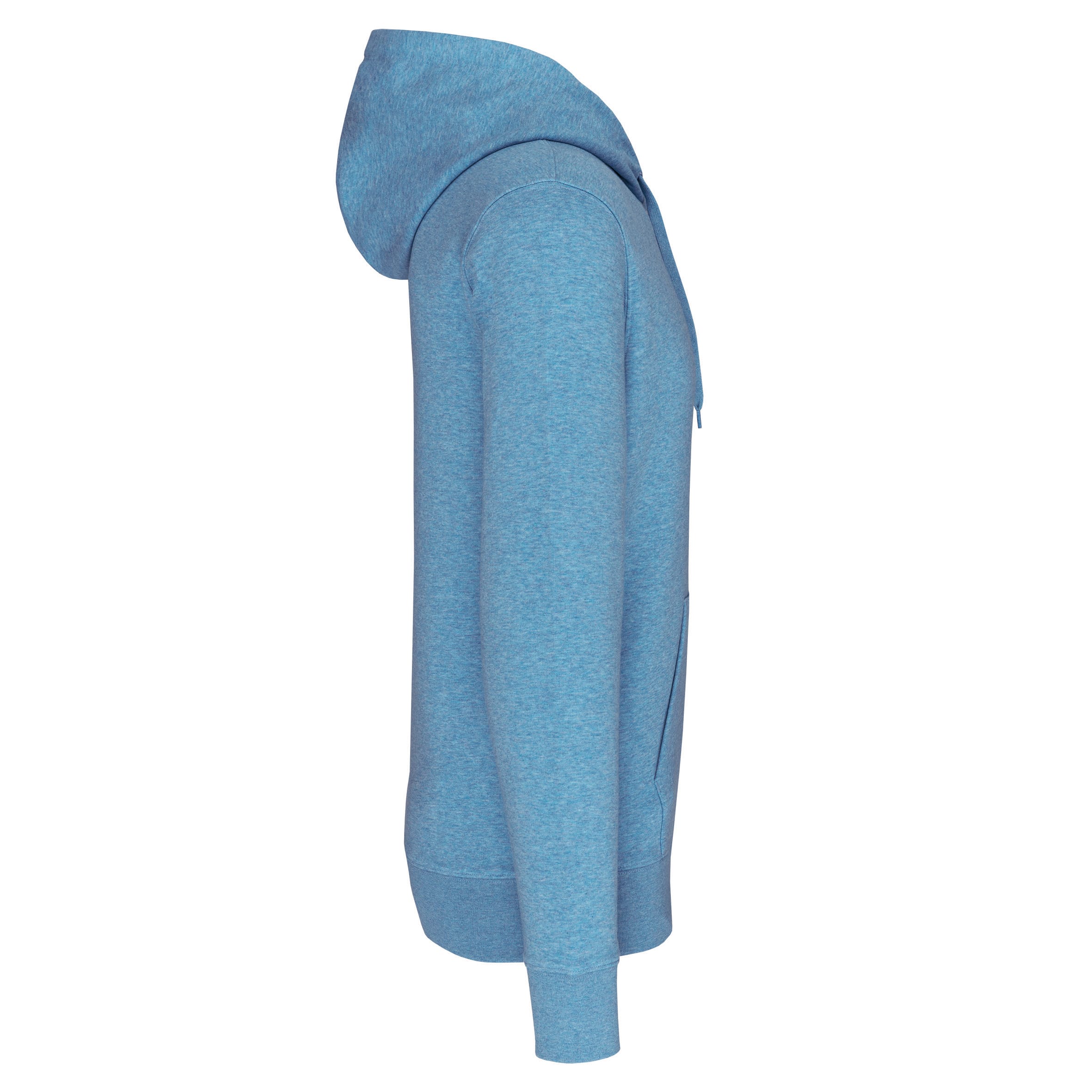 Ecologische herensweater met capuchon