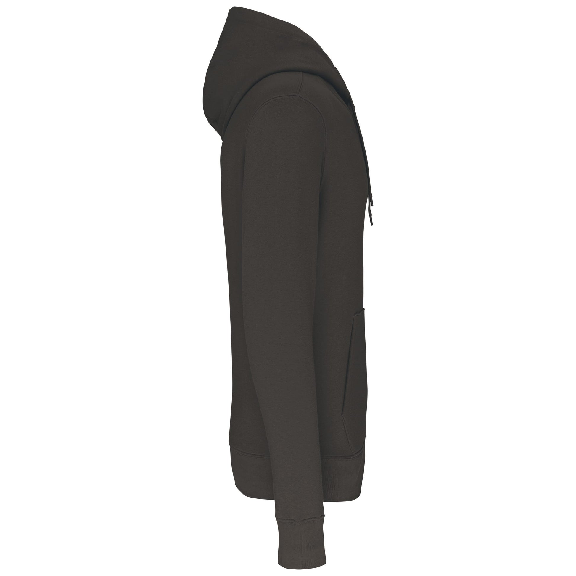 Ecologische herensweater met capuchon
