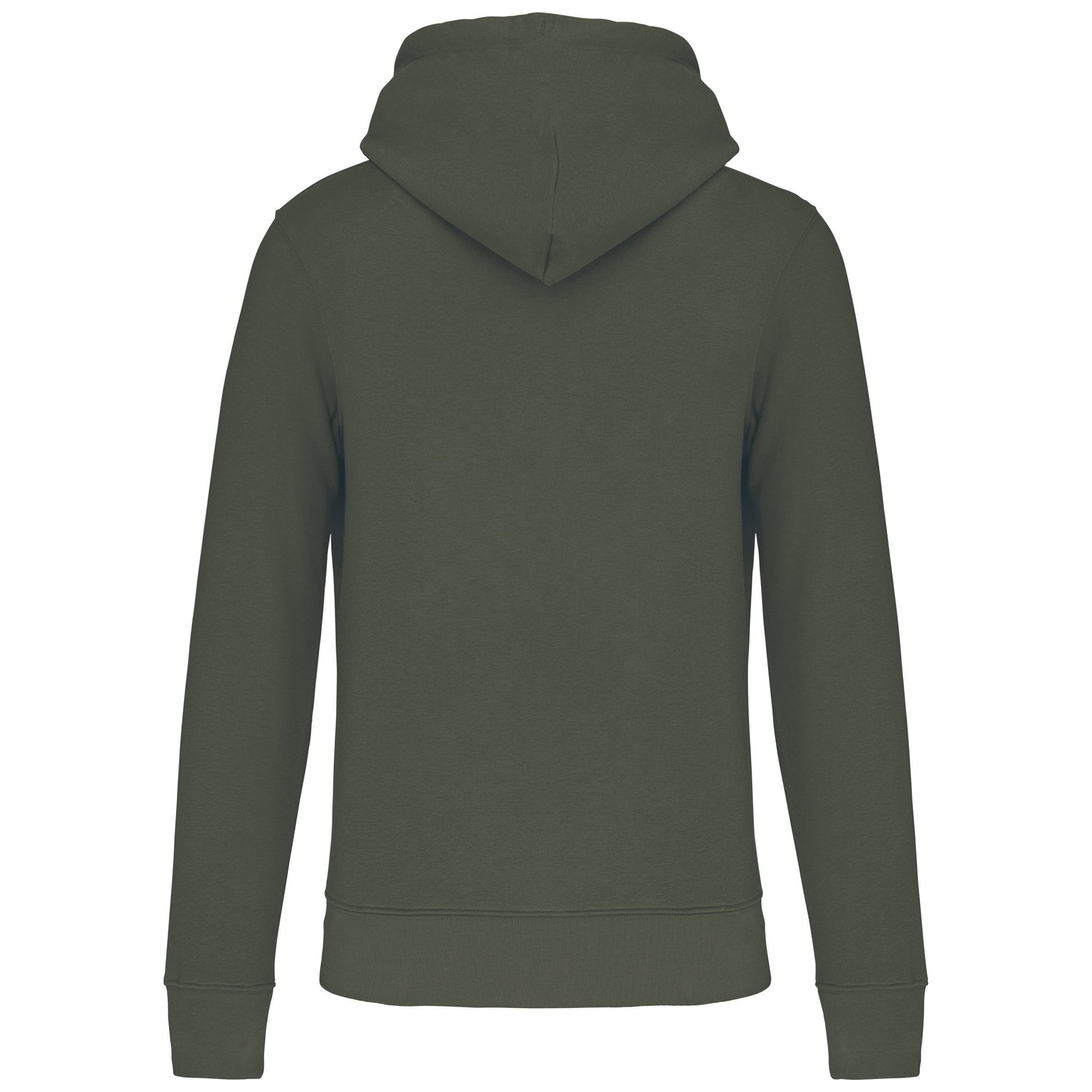 Ecologische herensweater met capuchon