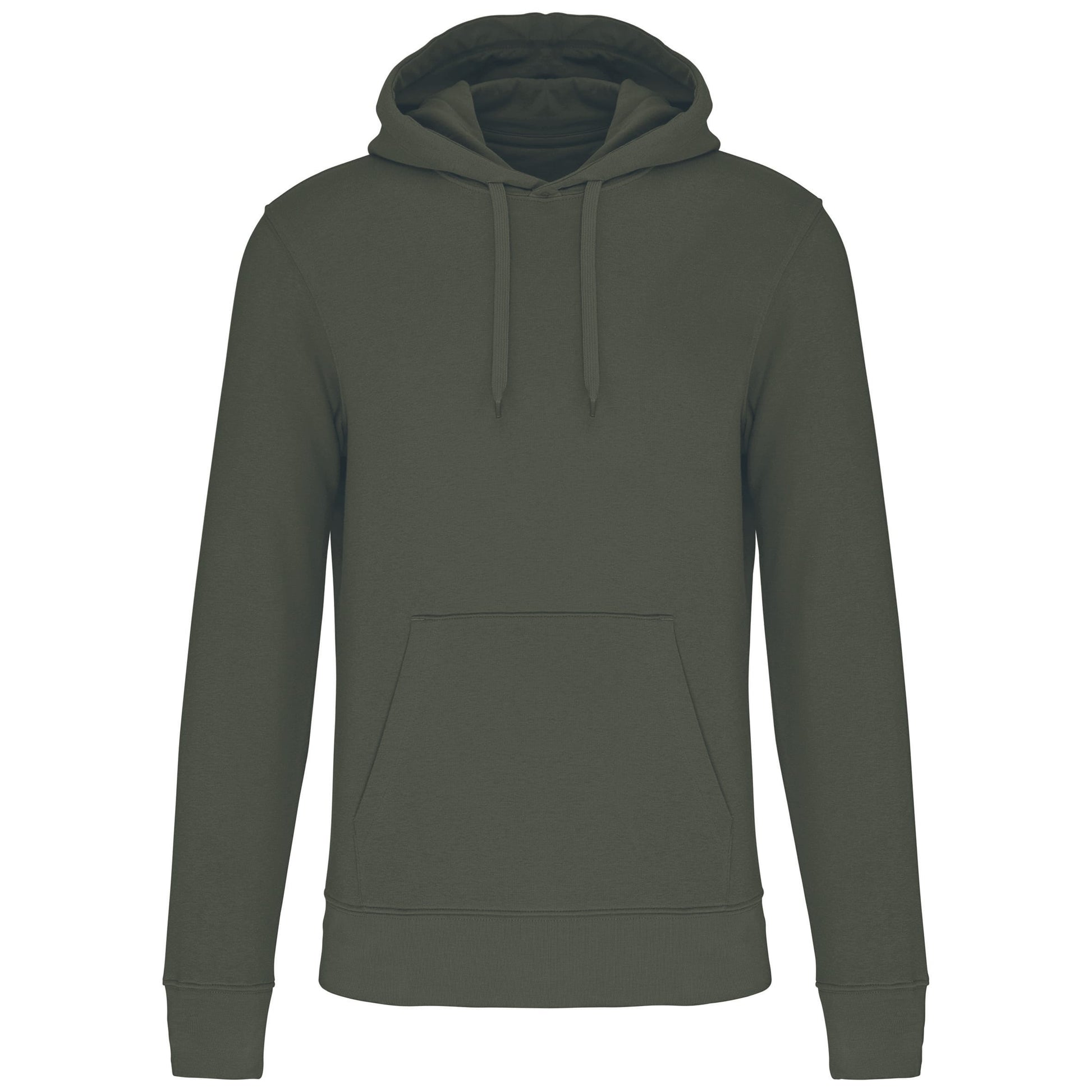 Ecologische herensweater met capuchon