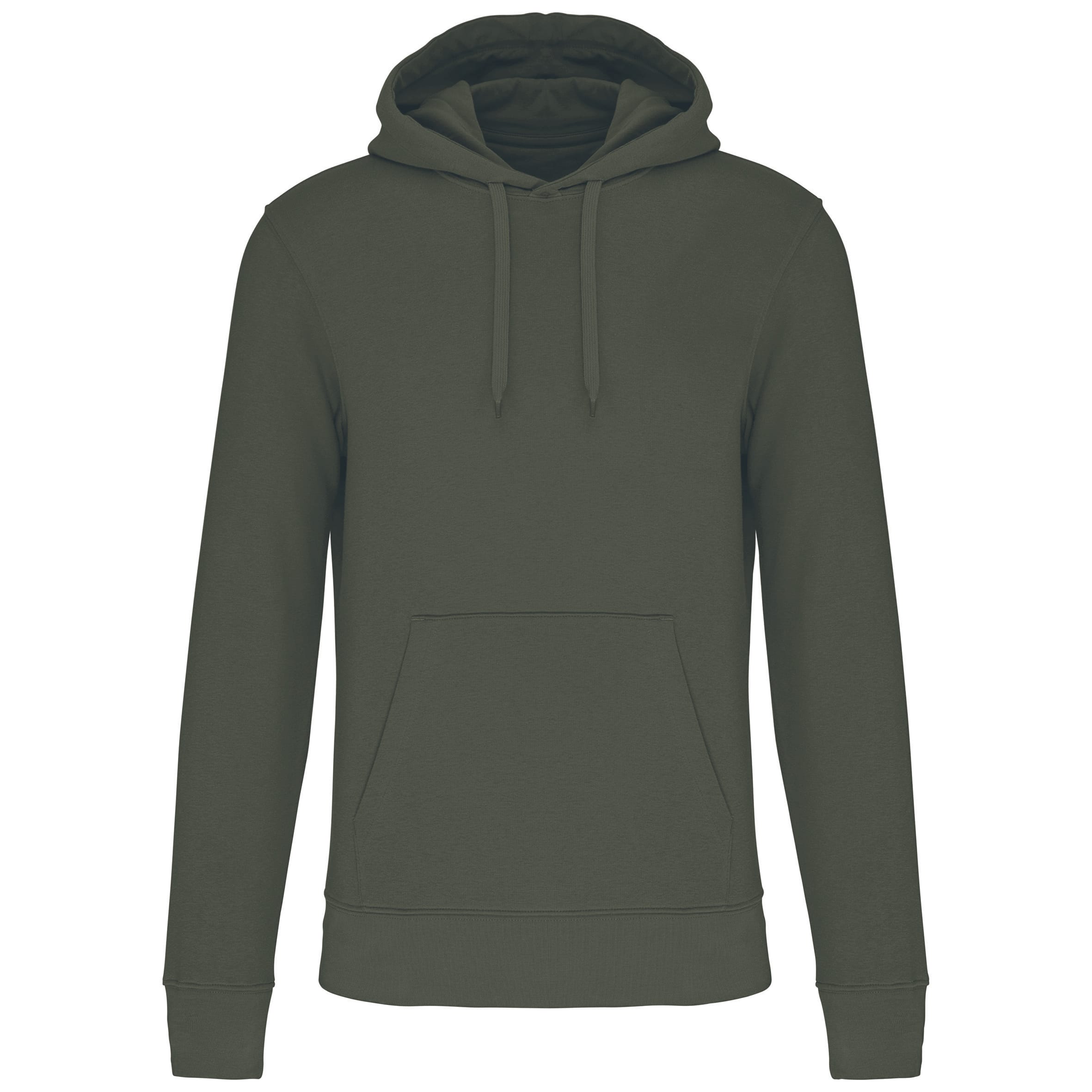 Ecologische herensweater met capuchon