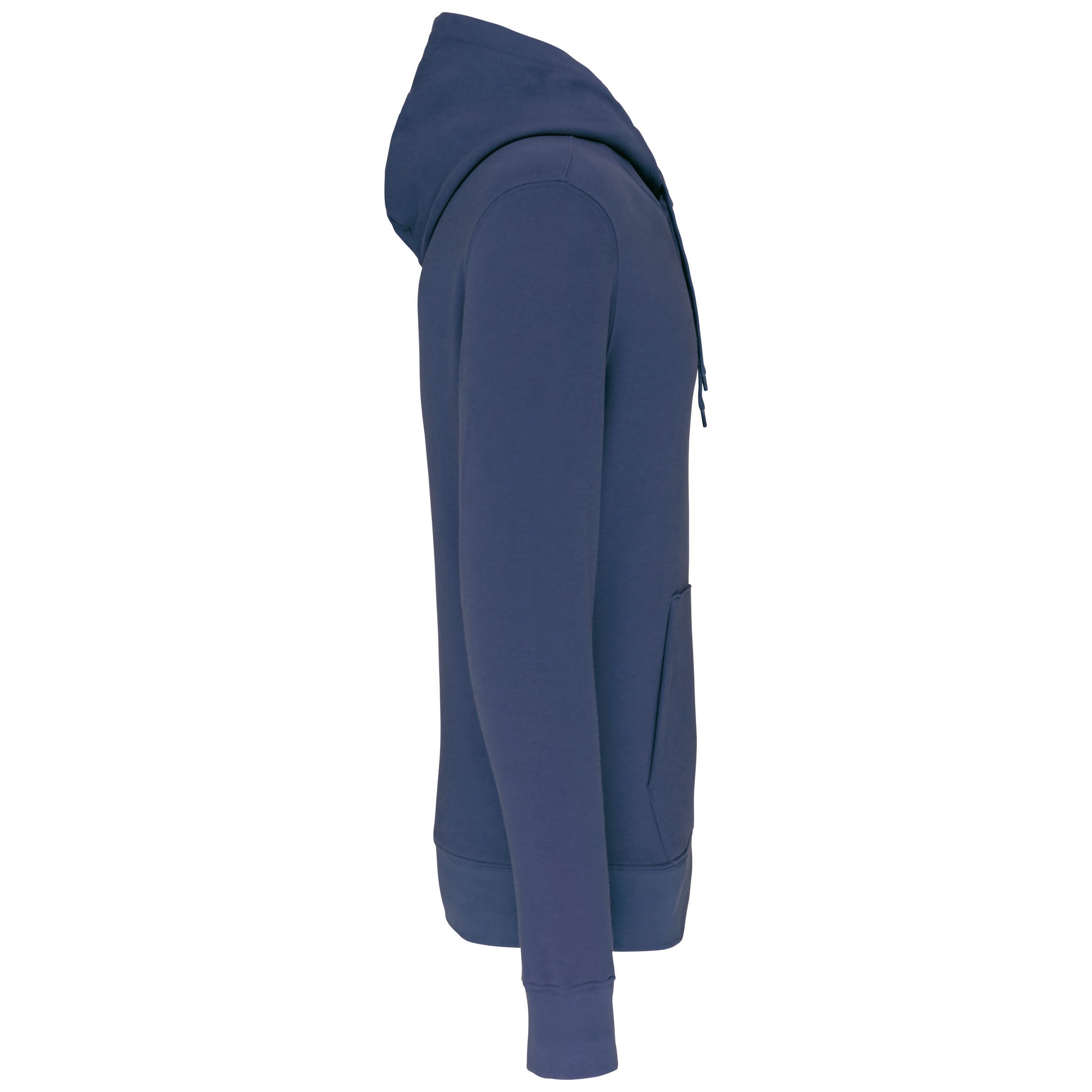 Ecologische herensweater met capuchon