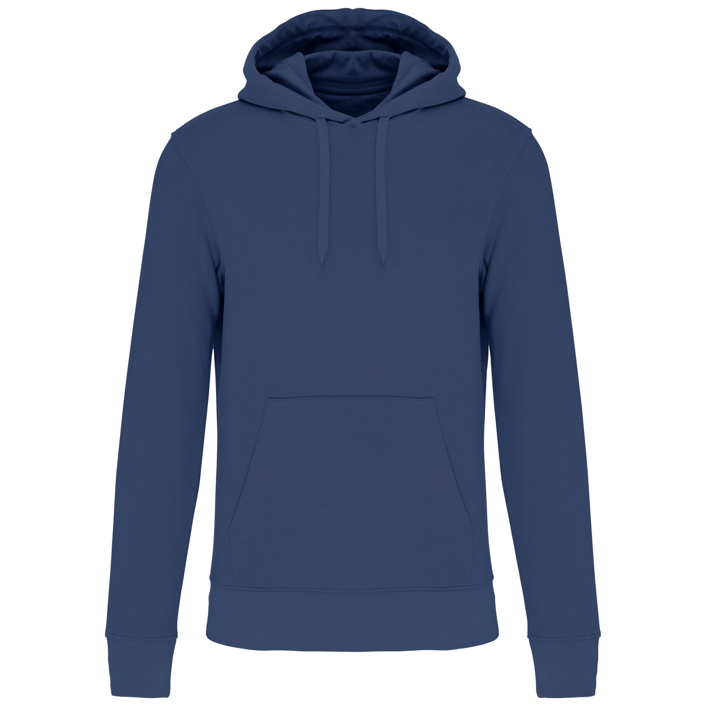 Ecologische herensweater met capuchon