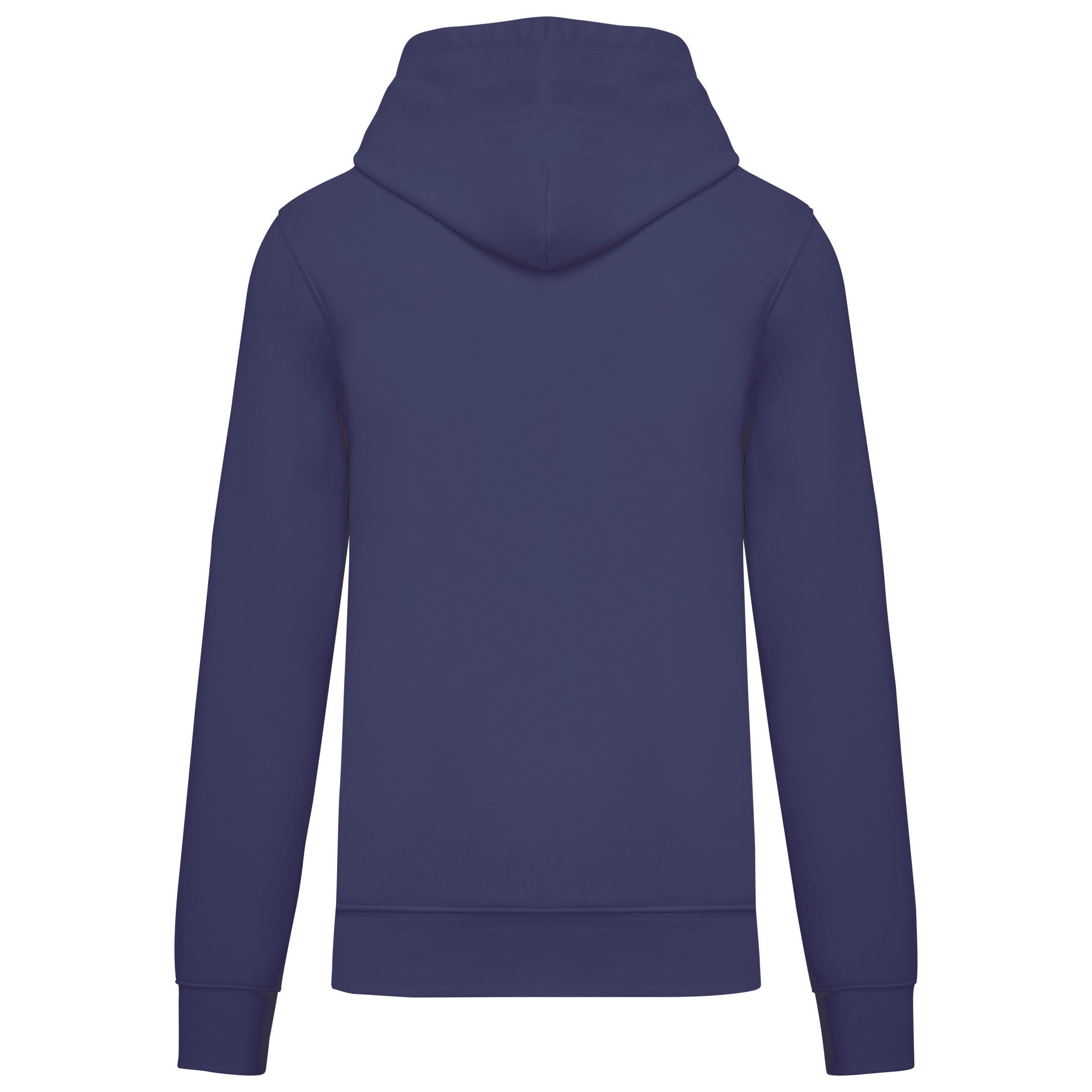Ecologische herensweater met capuchon