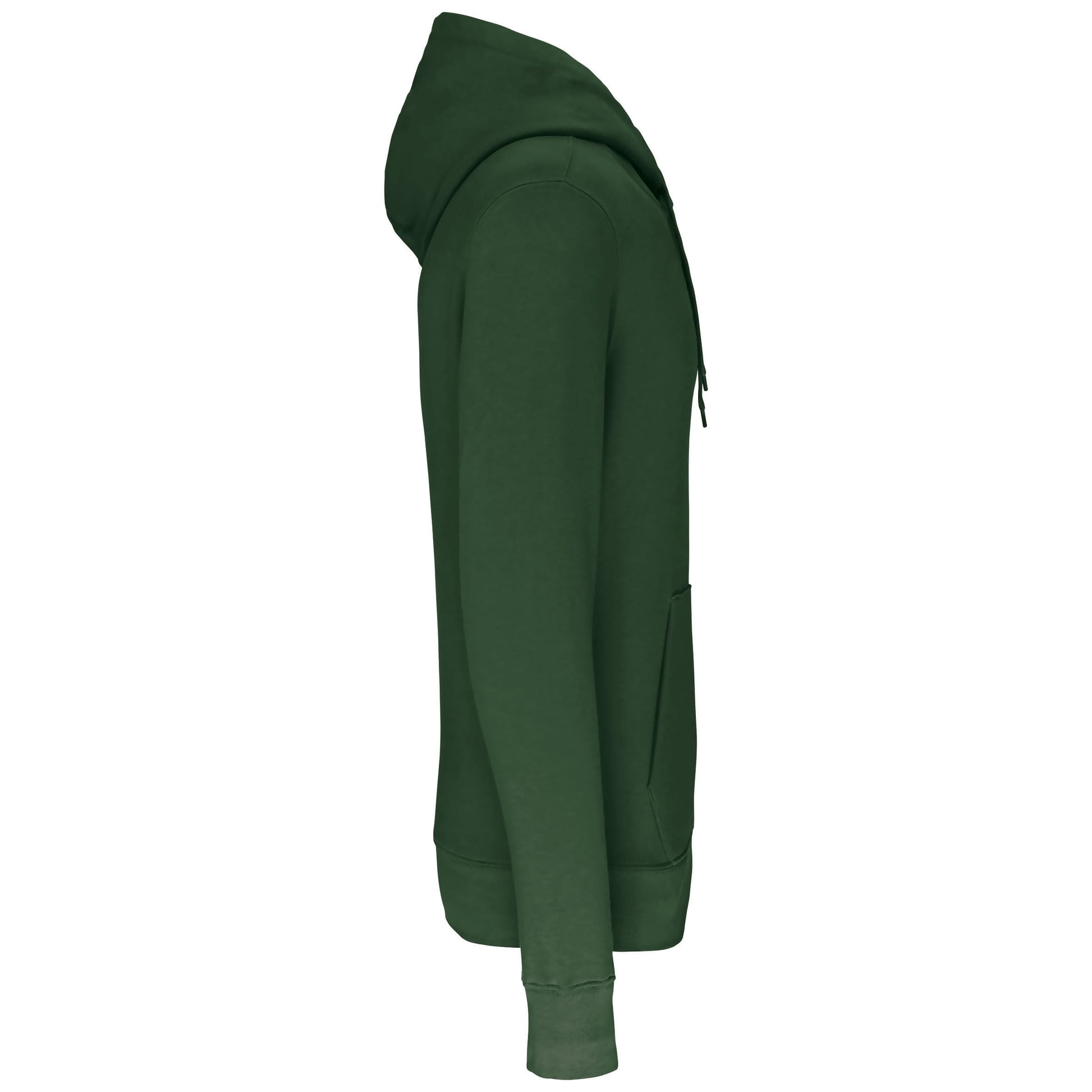 Ecologische herensweater met capuchon
