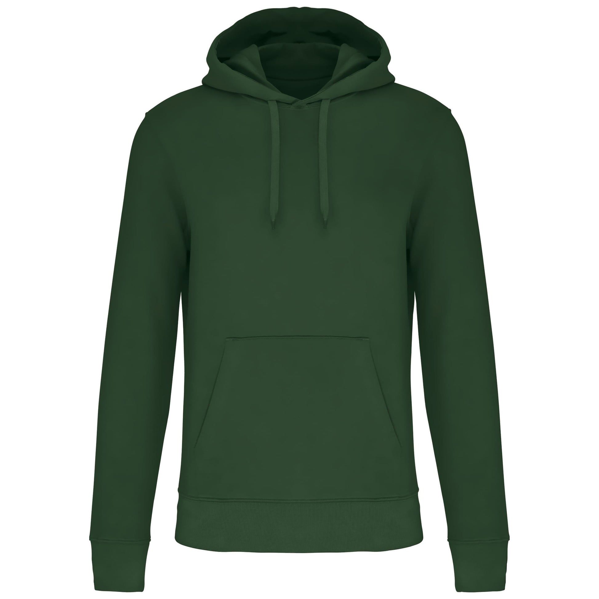 Ecologische herensweater met capuchon