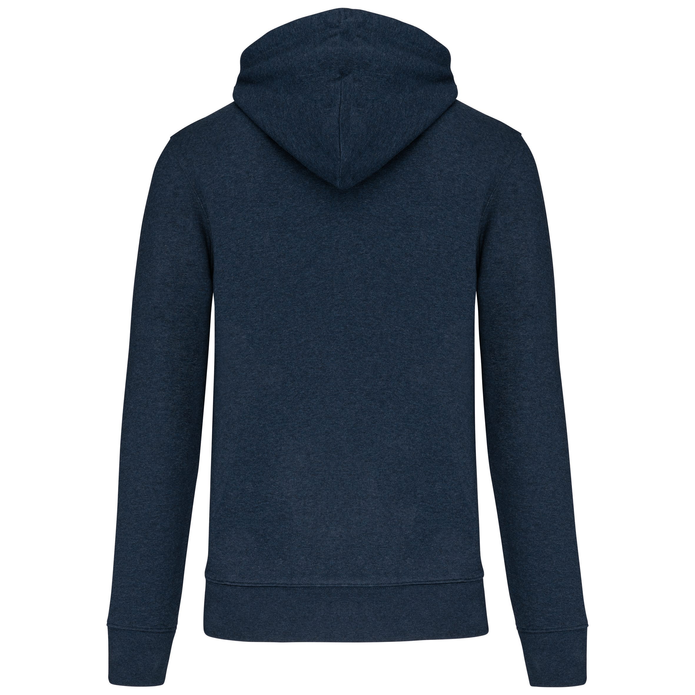 Ecologische herensweater met capuchon