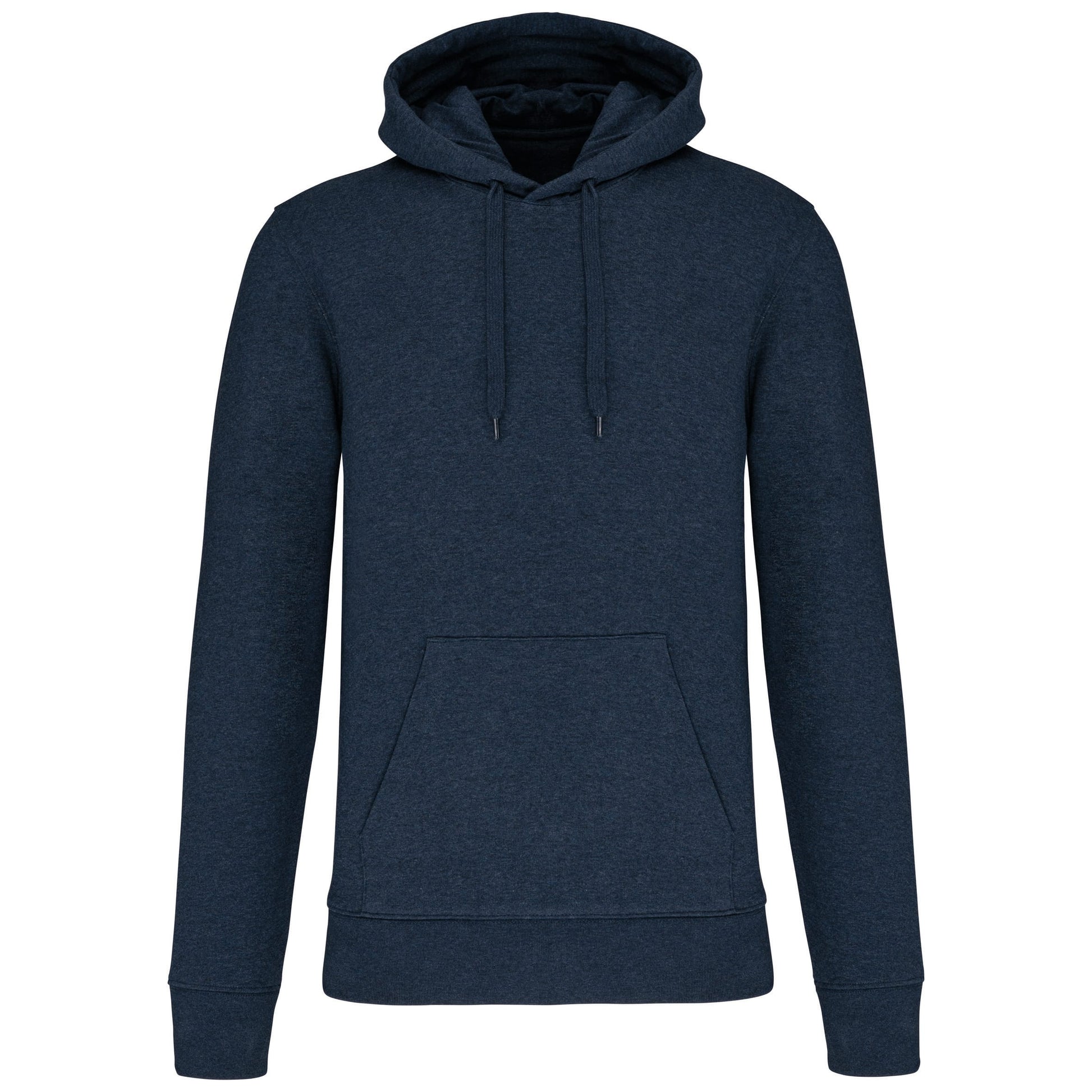 Ecologische herensweater met capuchon