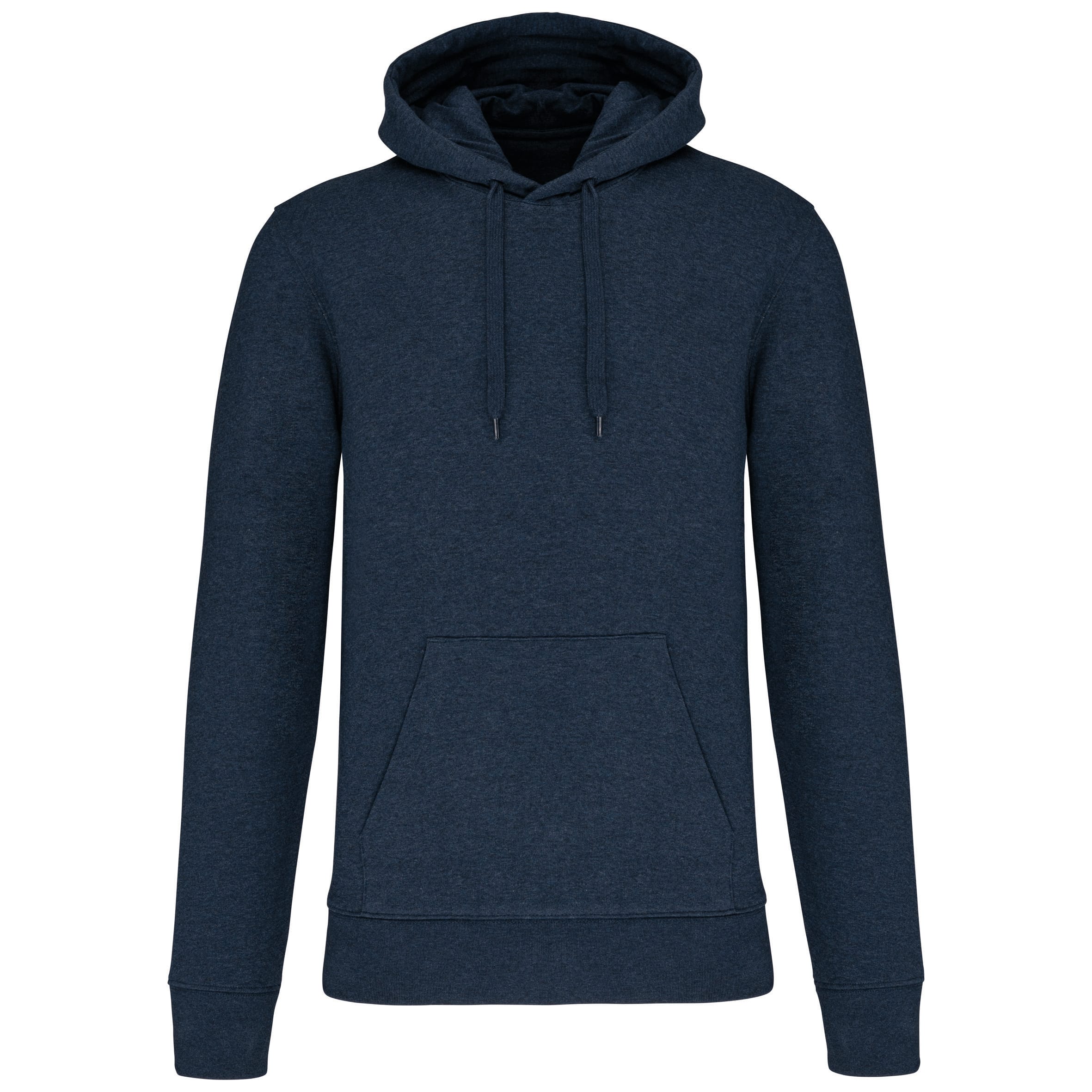 Ecologische herensweater met capuchon