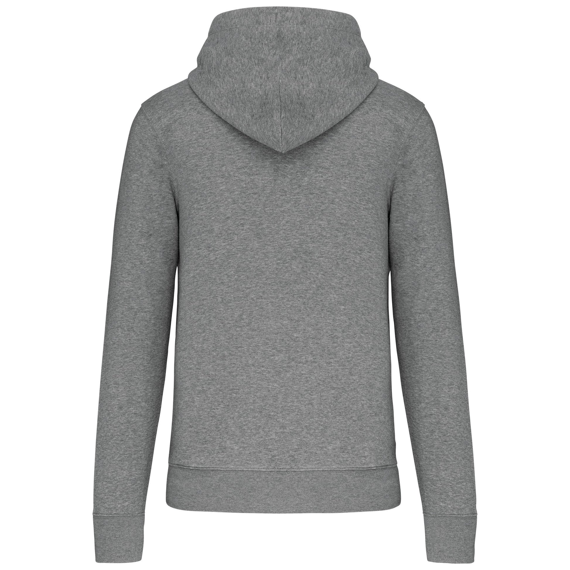 Ecologische herensweater met capuchon