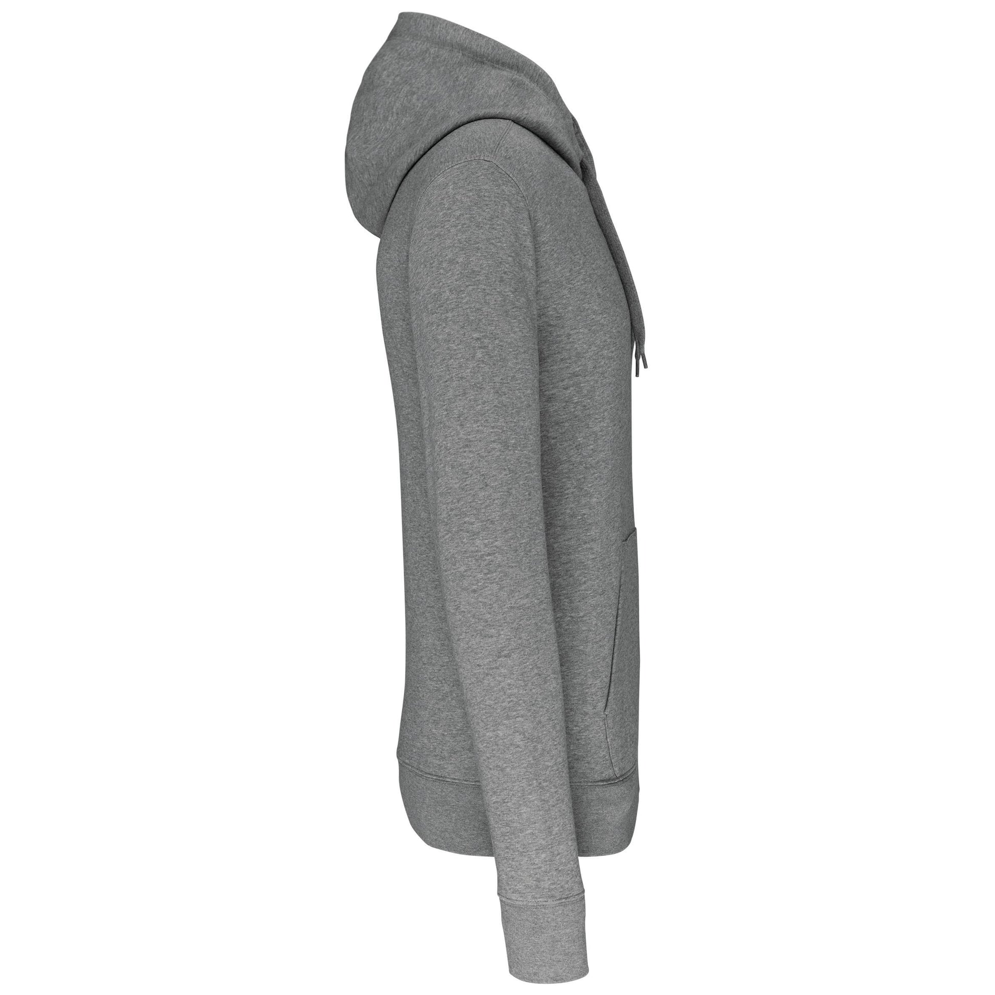 Ecologische herensweater met capuchon