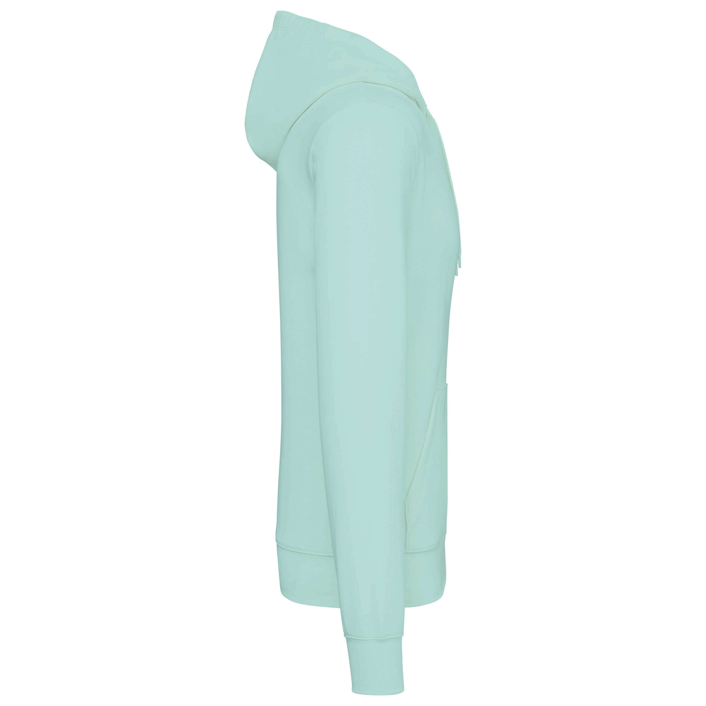 Ecologische herensweater met capuchon