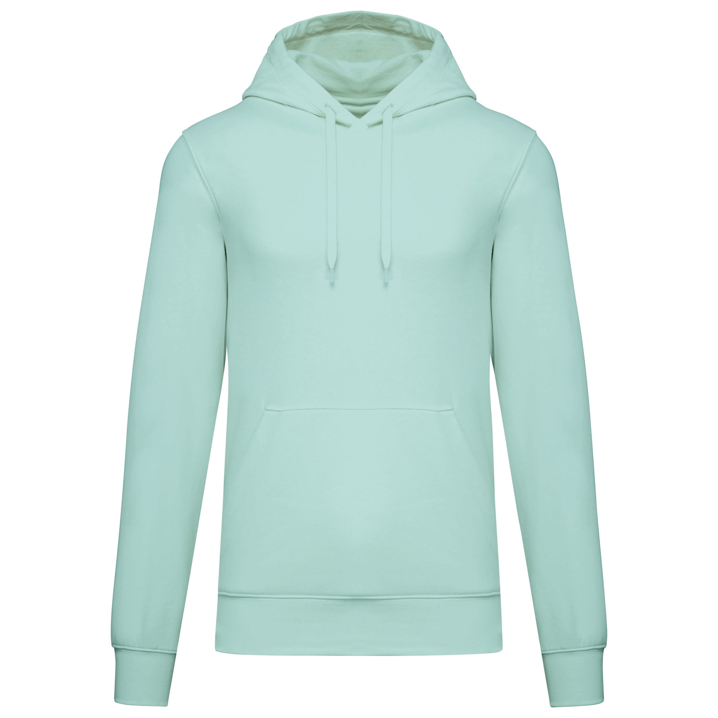 Ecologische herensweater met capuchon