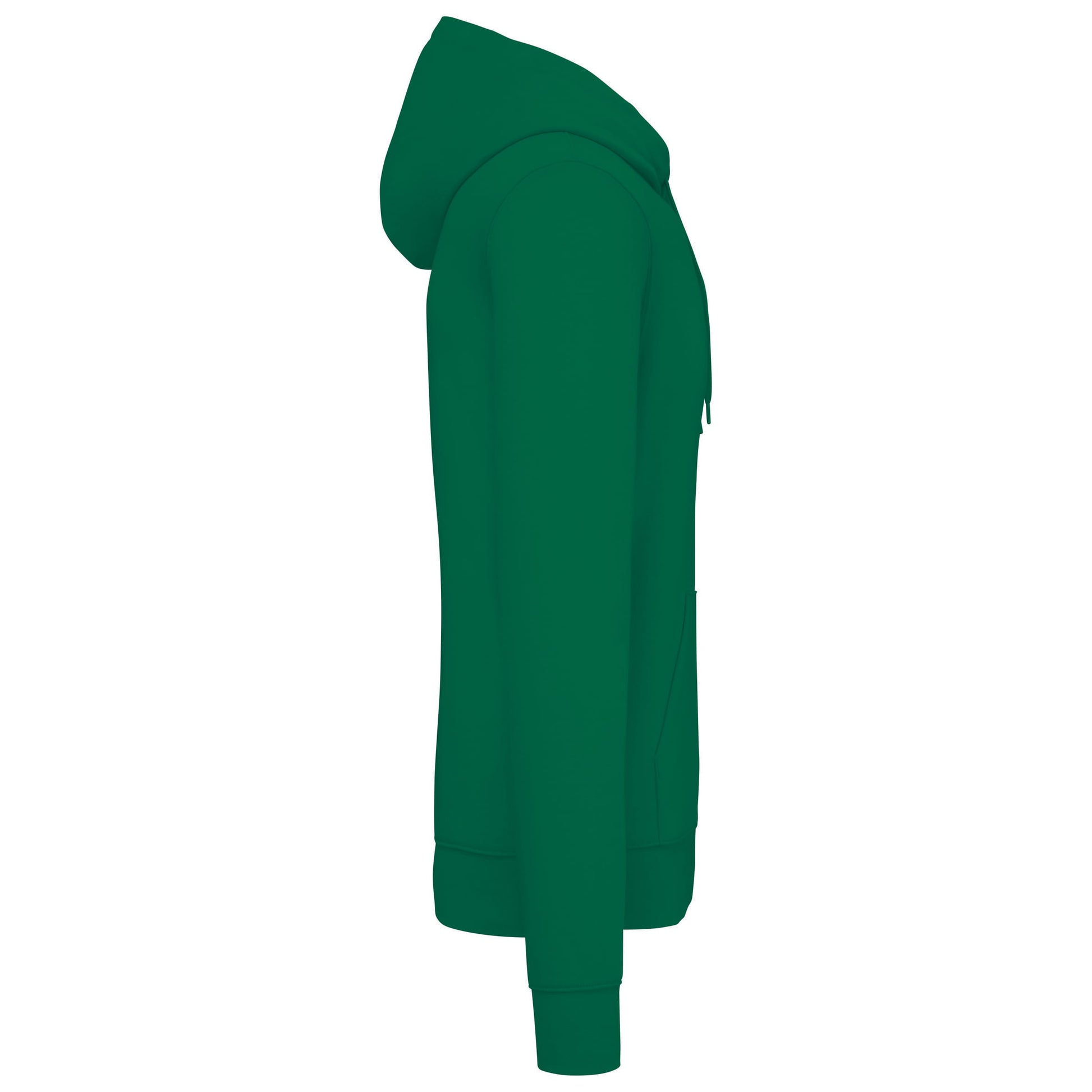Ecologische herensweater met capuchon