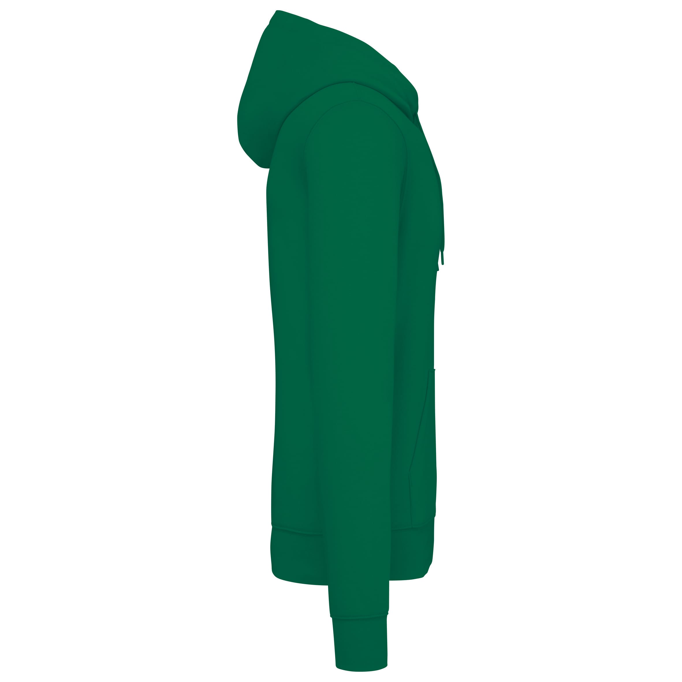Ecologische herensweater met capuchon