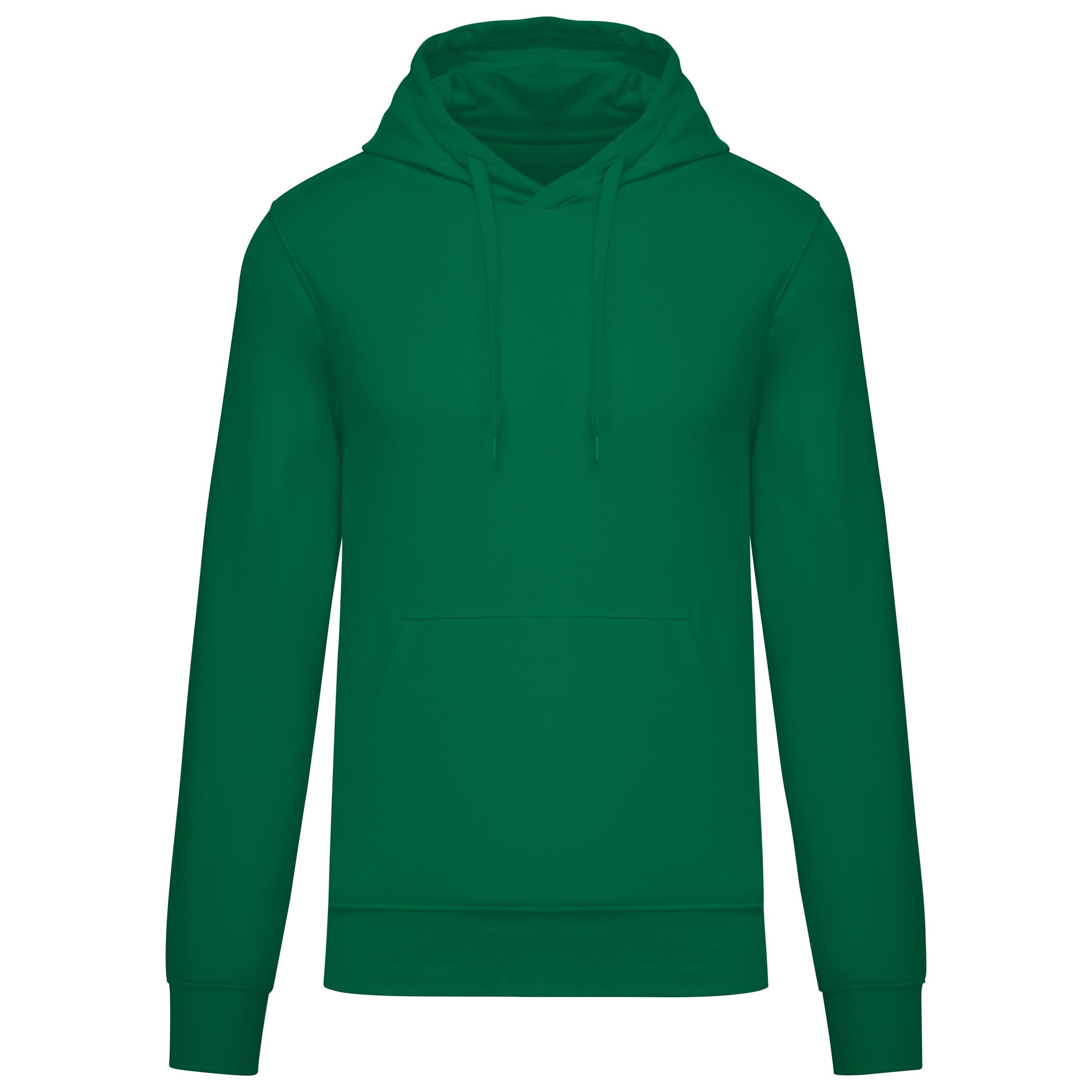 Ecologische herensweater met capuchon