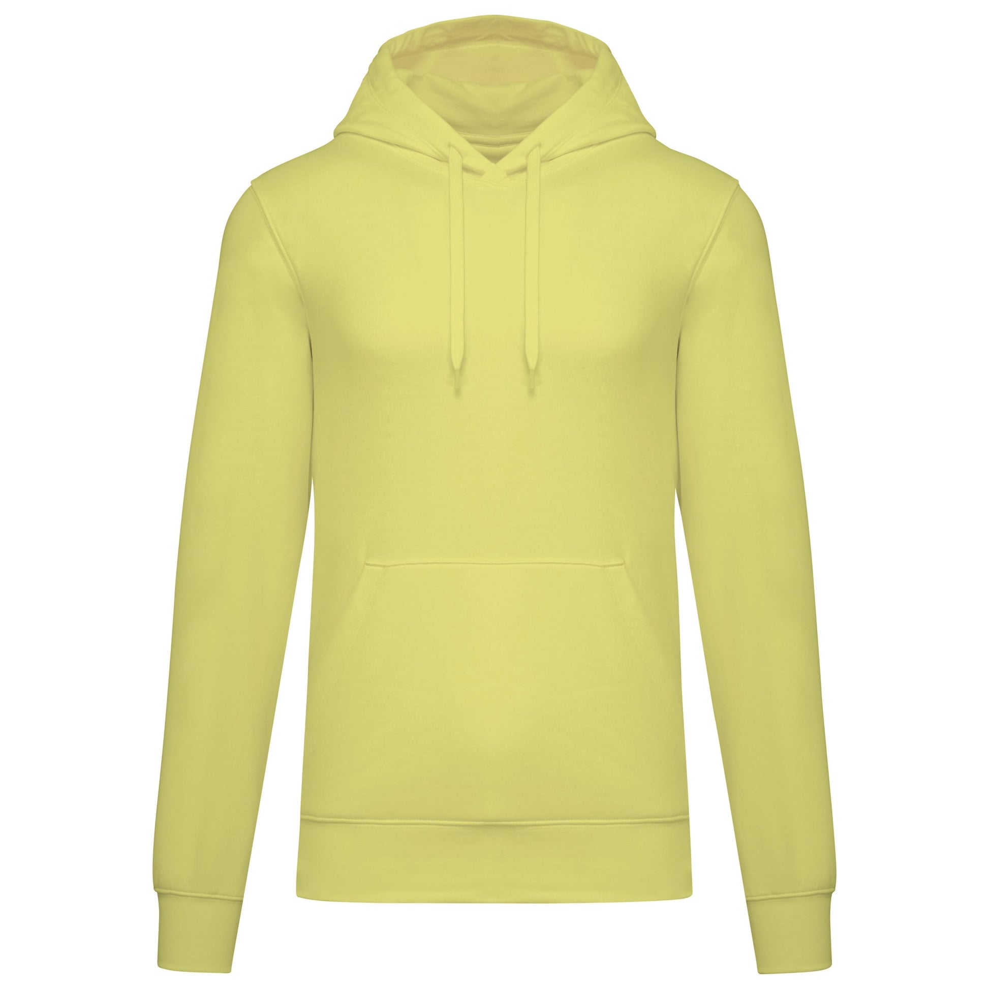 Ecologische herensweater met capuchon