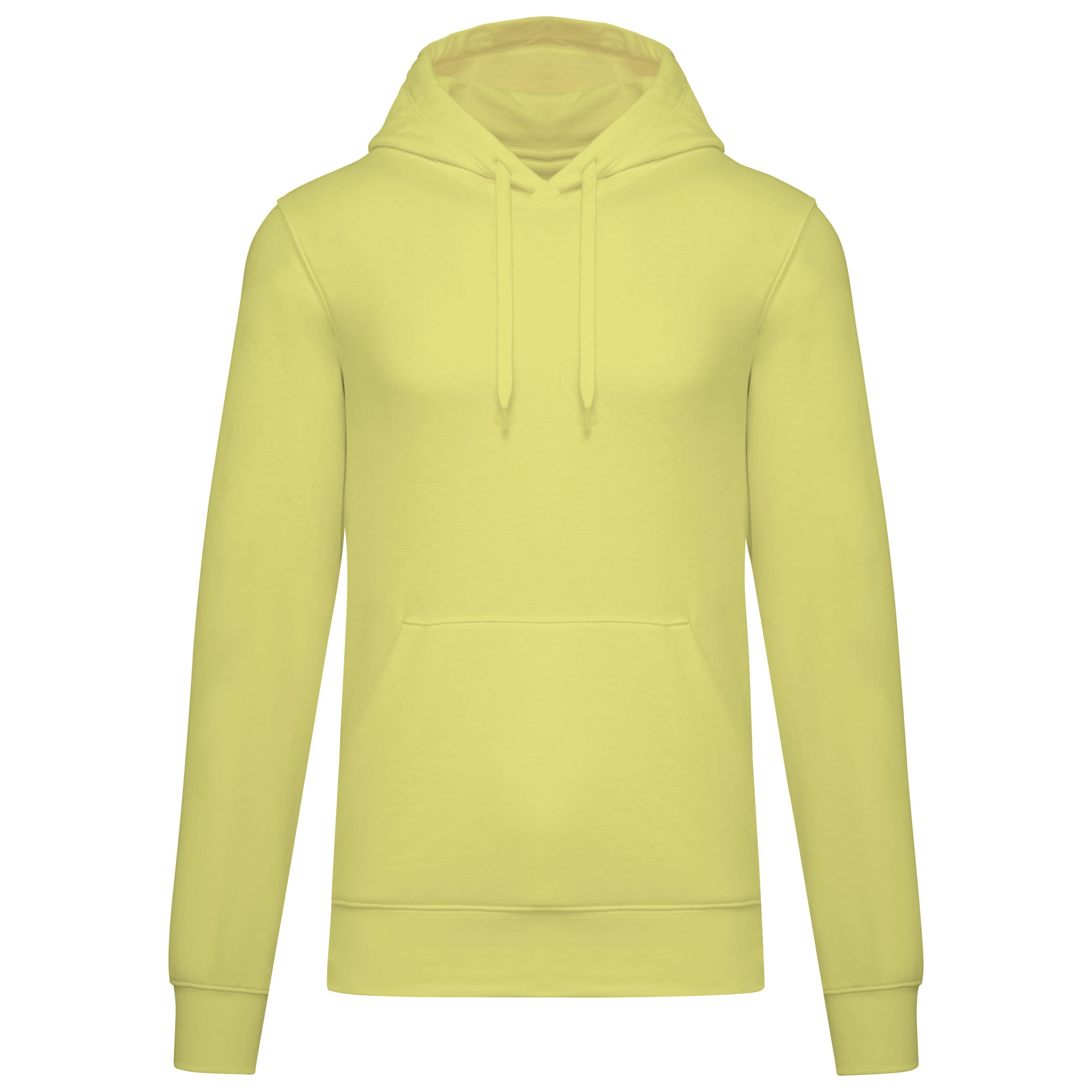 Ecologische herensweater met capuchon