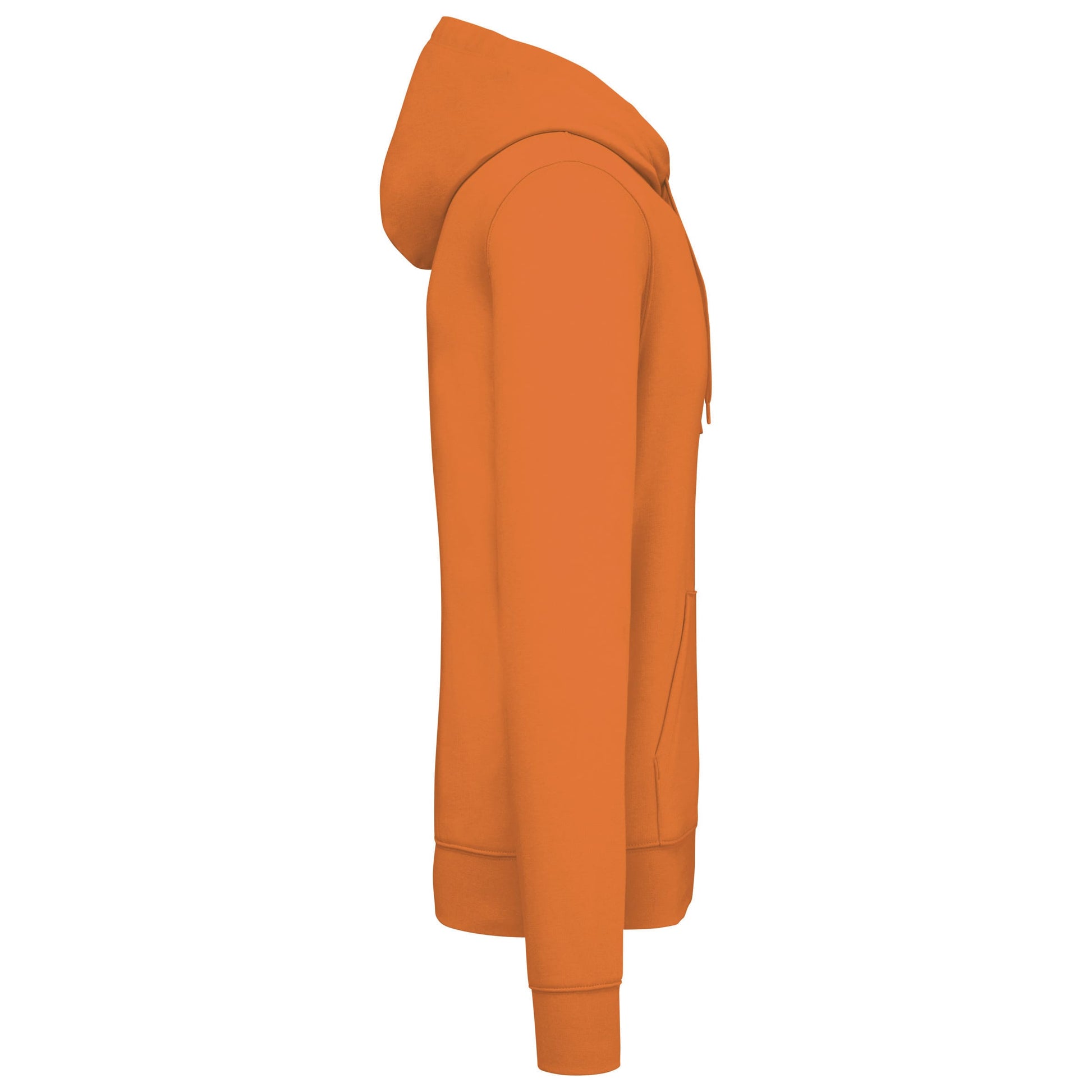 Ecologische herensweater met capuchon