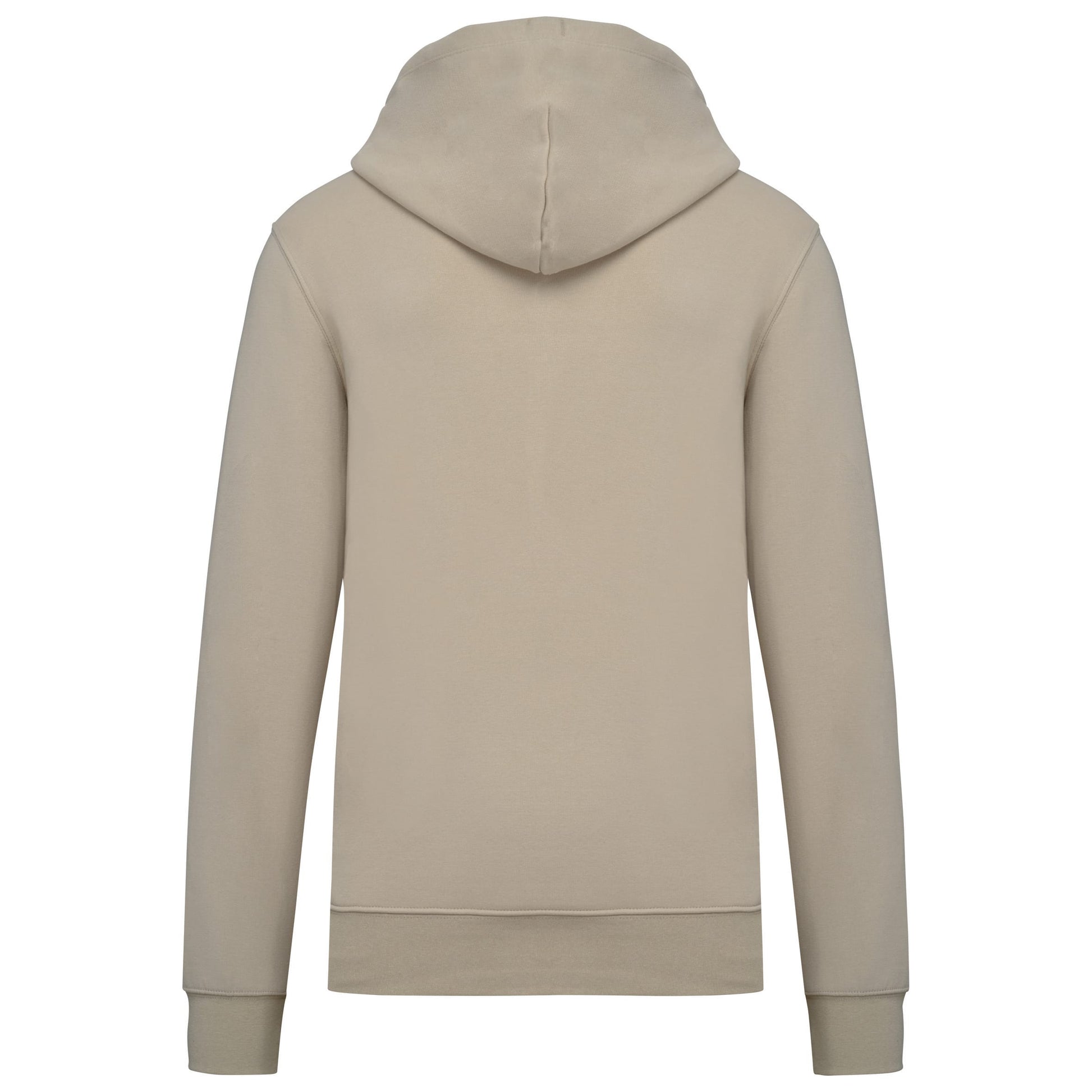 Ecologische herensweater met capuchon