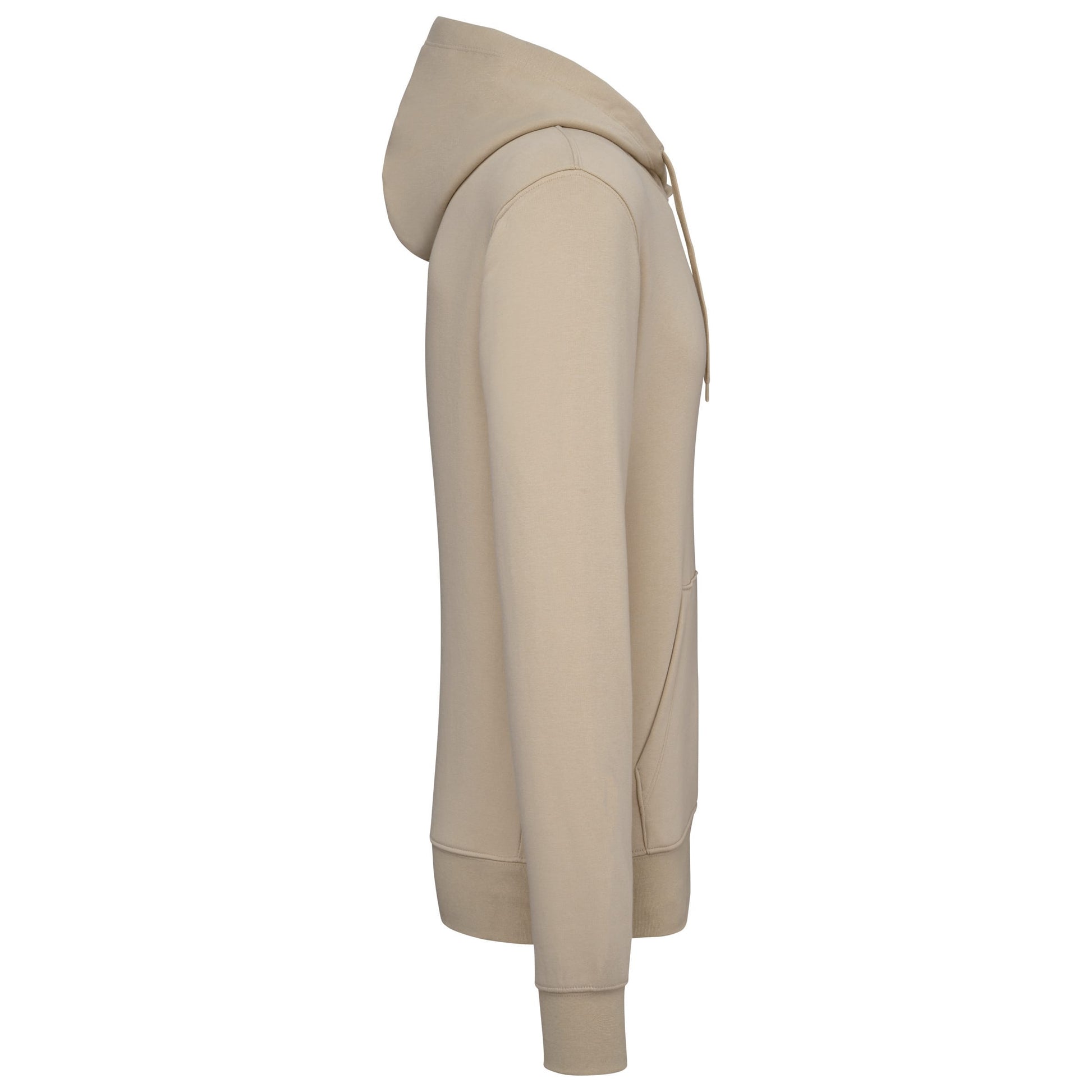 Ecologische herensweater met capuchon