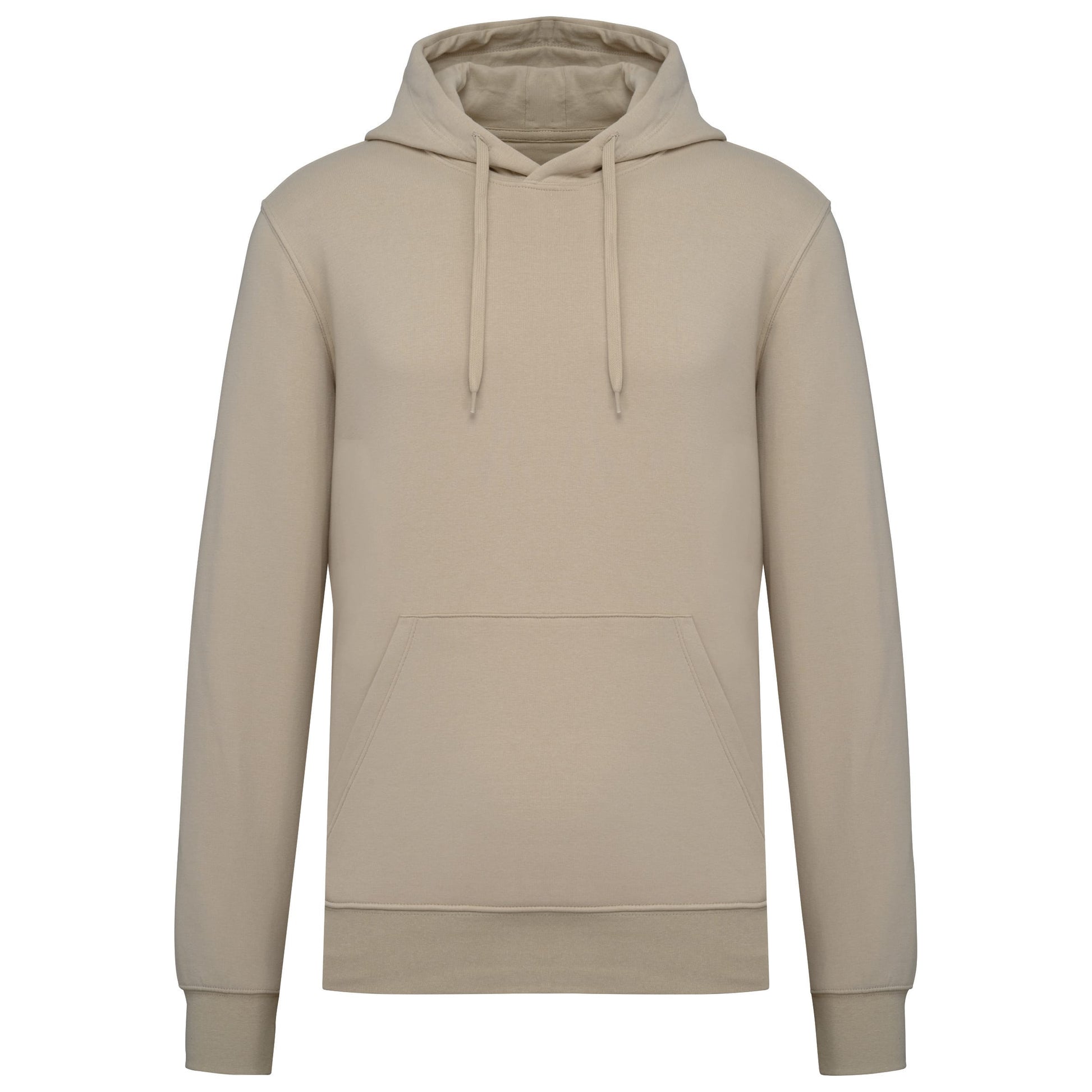 Ecologische herensweater met capuchon