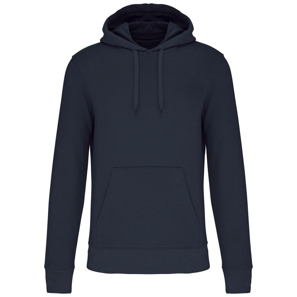 Ecologische herensweater met capuchon