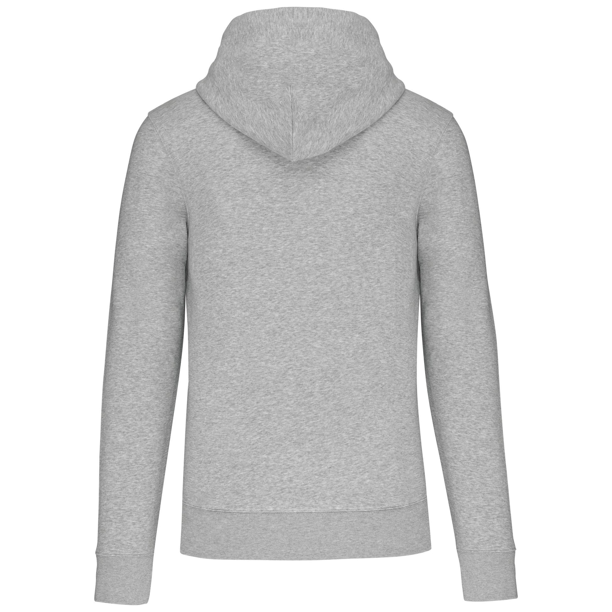 Ecologische herensweater met capuchon