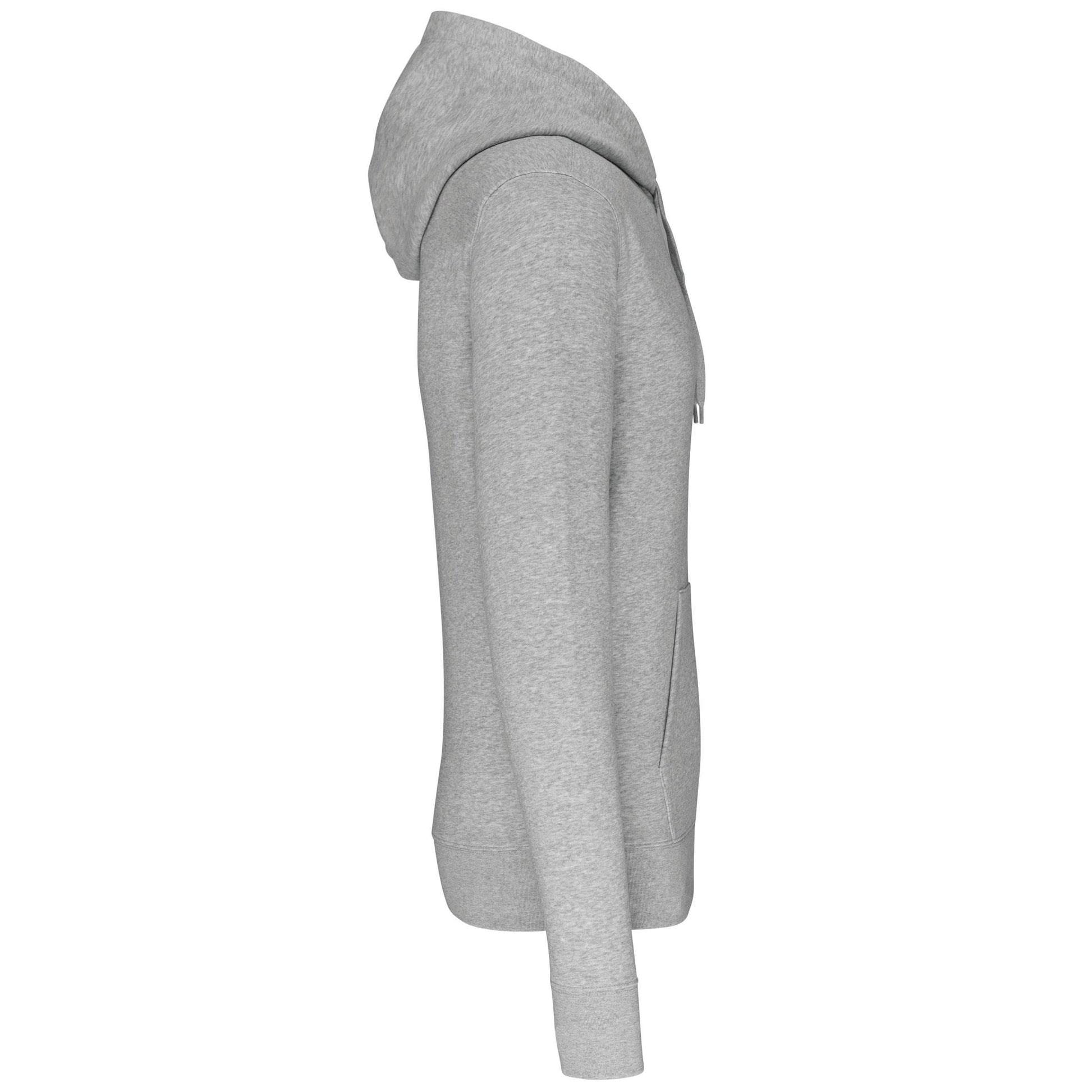 Ecologische herensweater met capuchon