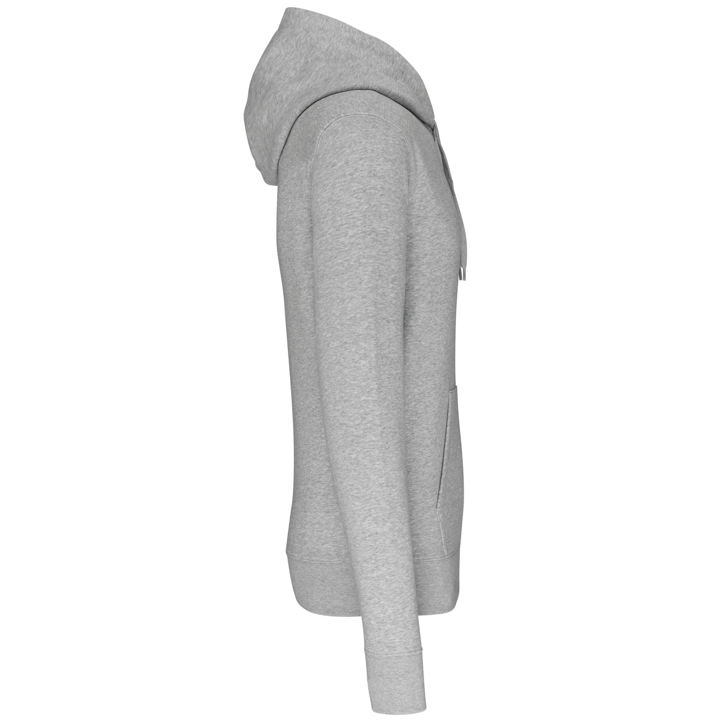 Ecologische herensweater met capuchon