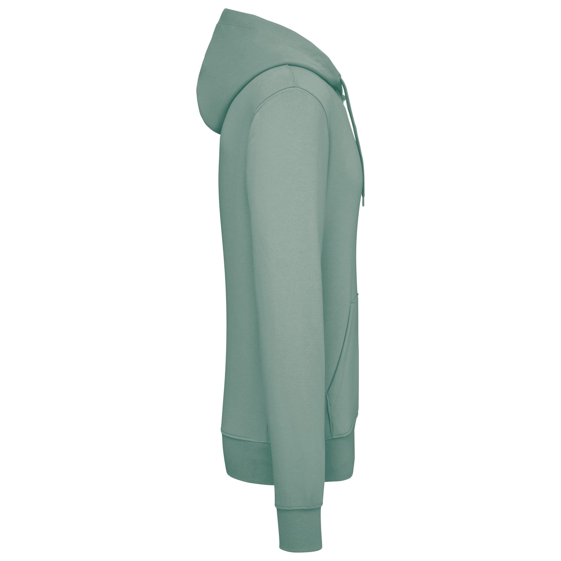 Ecologische herensweater met capuchon